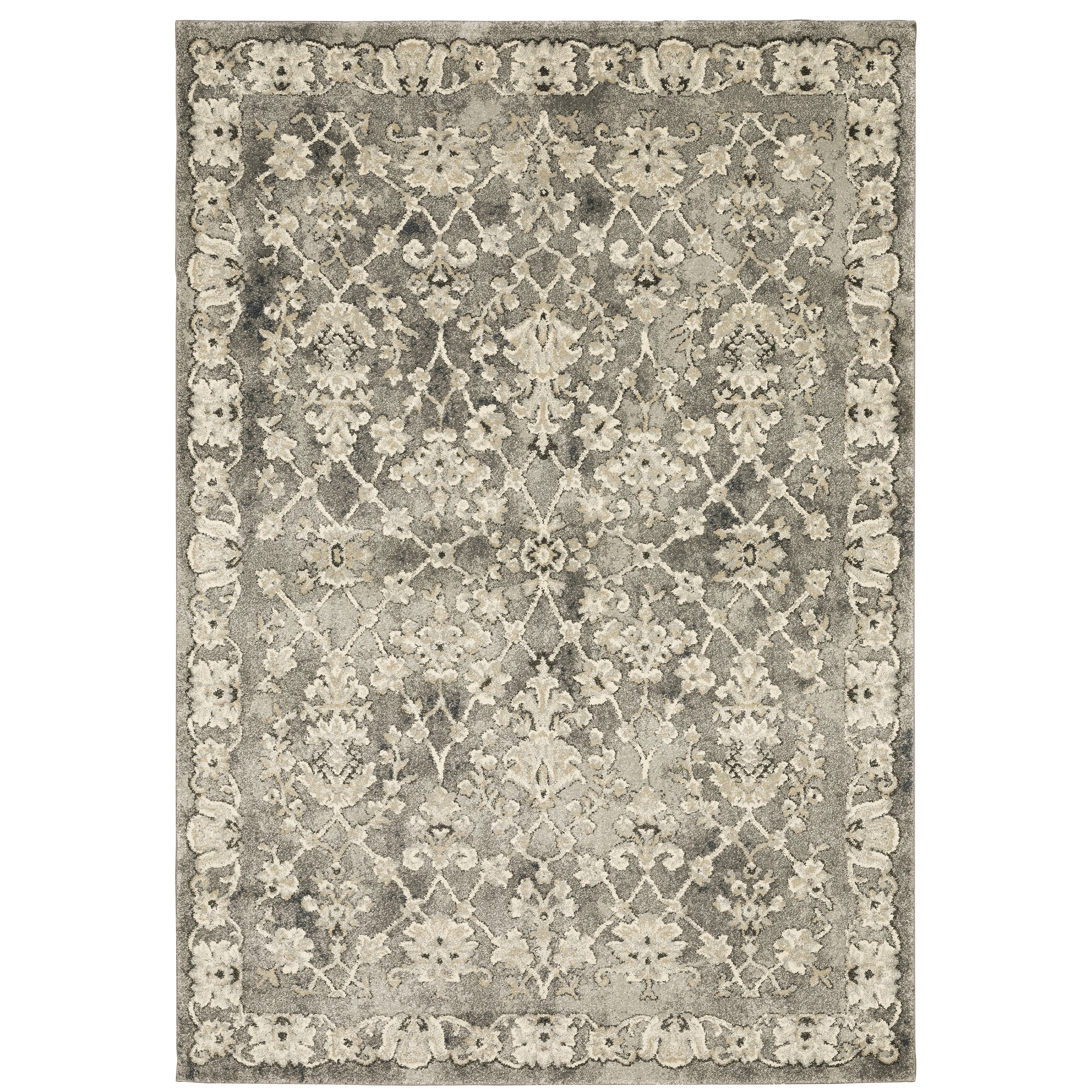 Oriental Weavers Florence 1002E Grey/Beige Area Rug