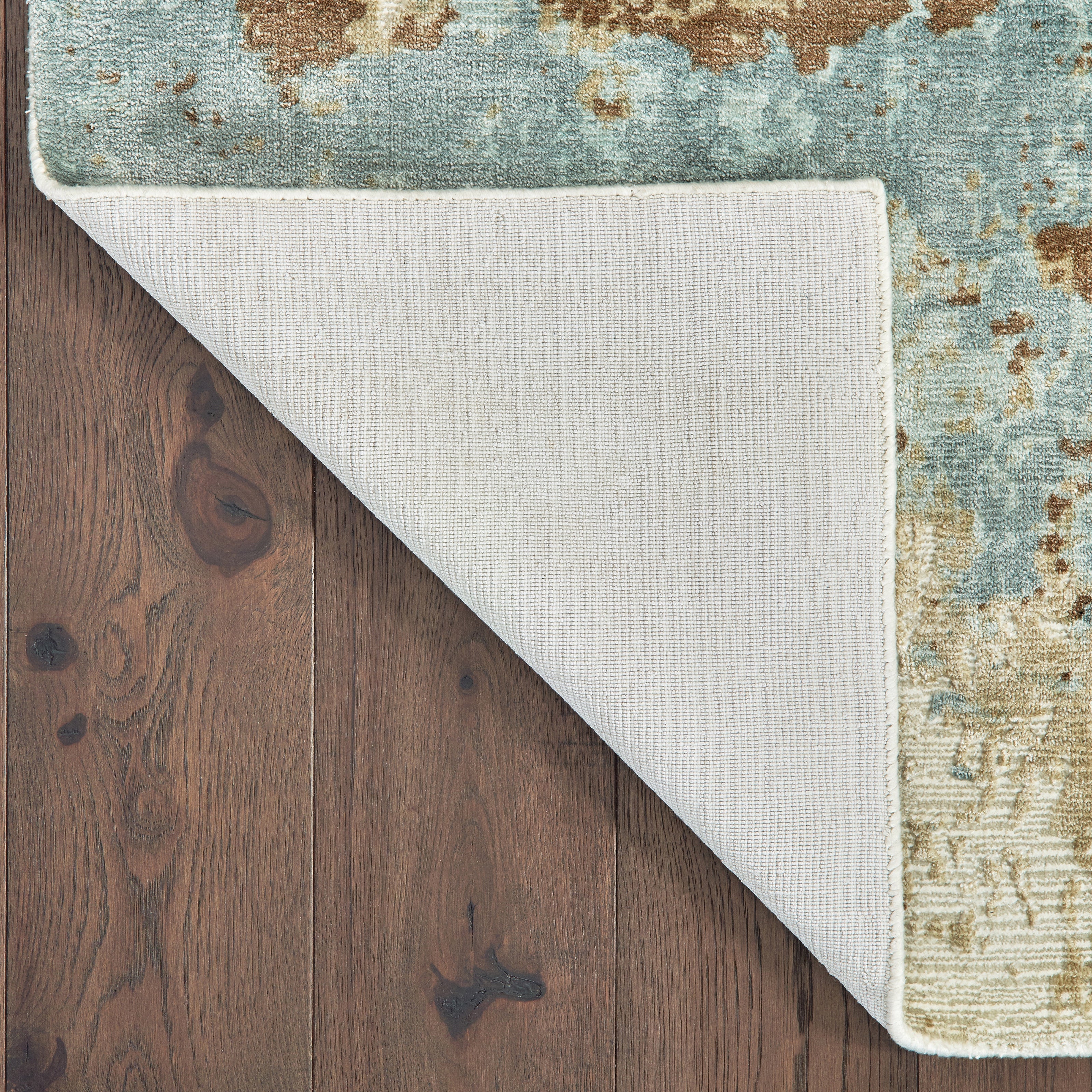 Oriental Weavers Formations 70001 Blue/Brown Area Rug