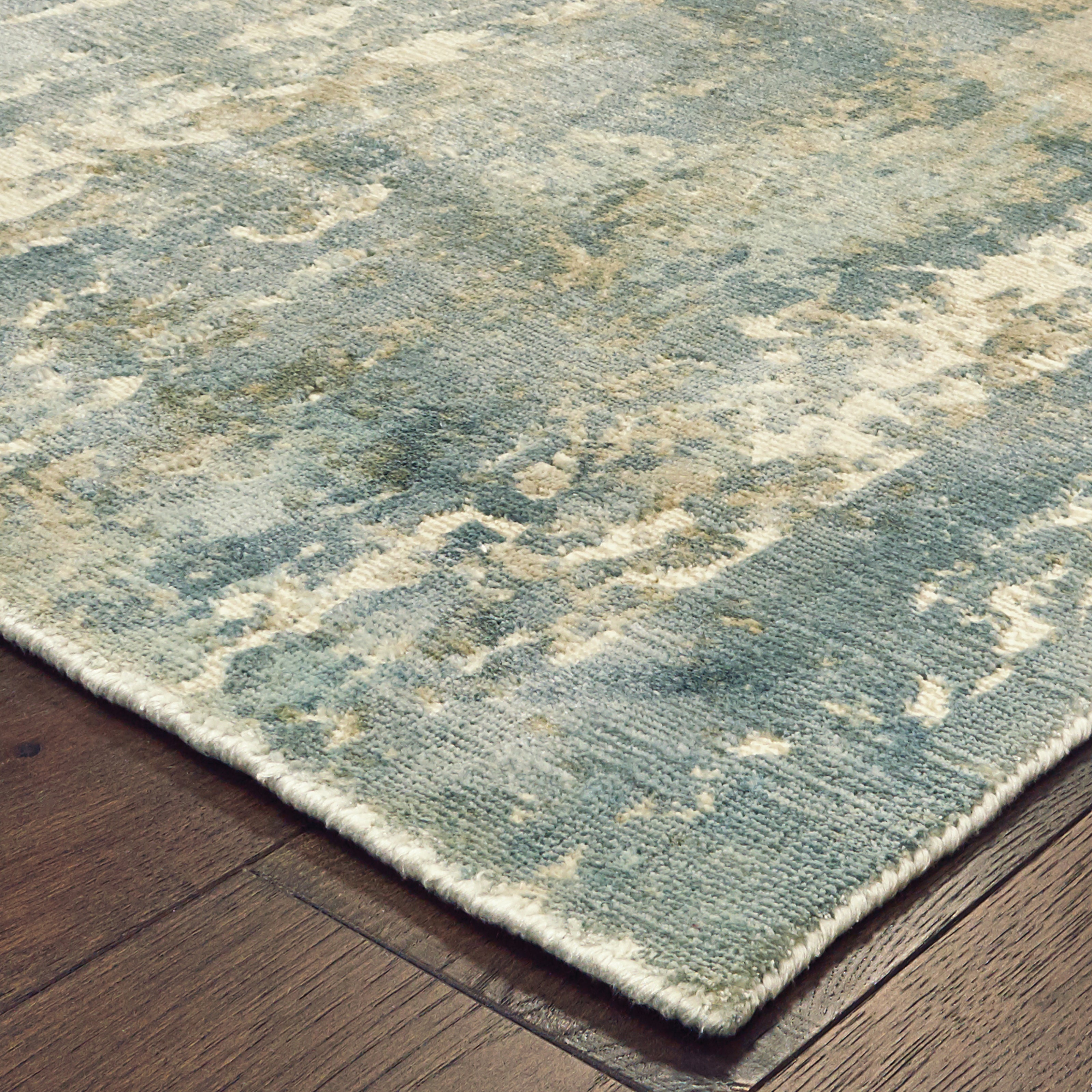 Oriental Weavers Formations 70002 Blue/Grey Area Rug