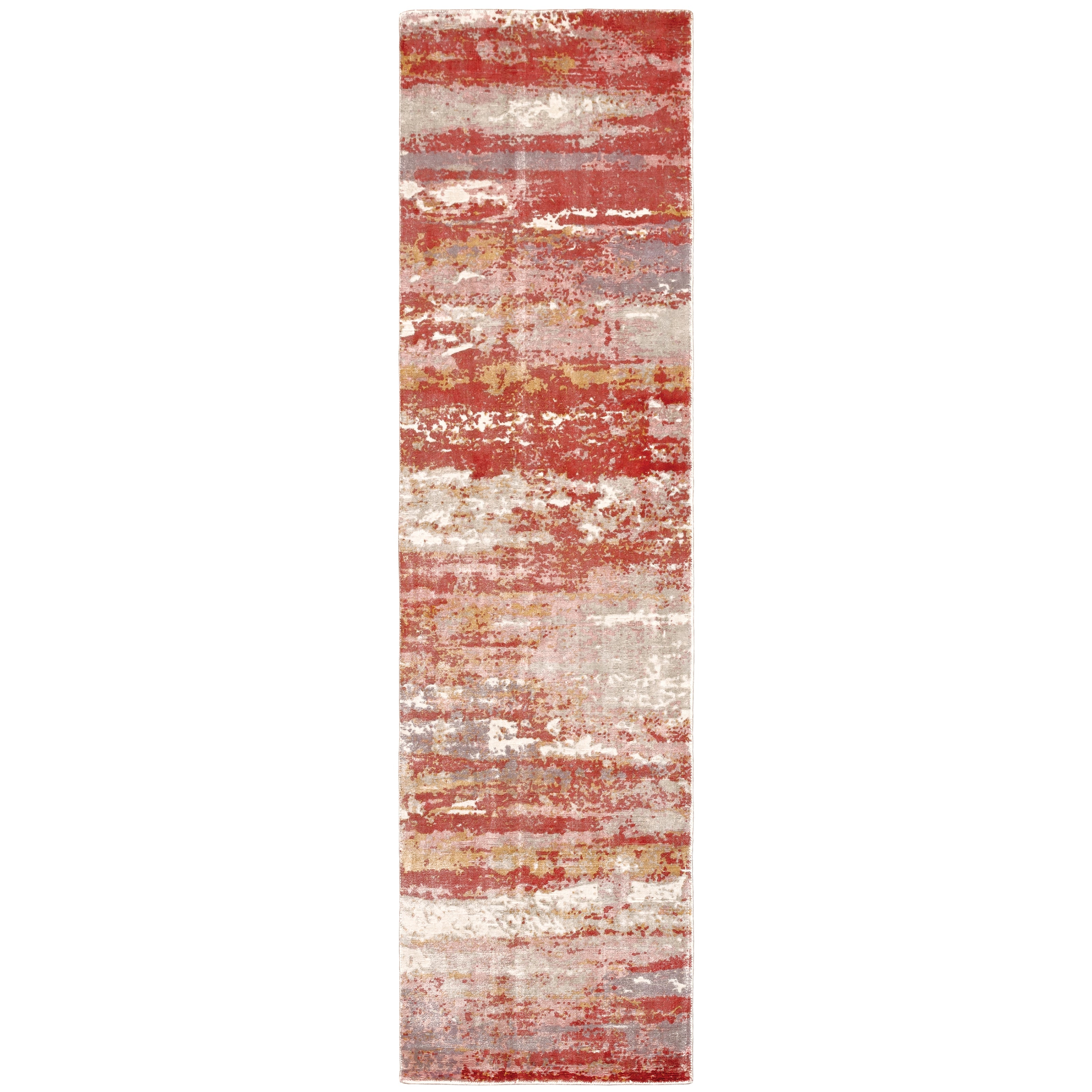 Oriental Weavers Formations 70004 Pink/Red Area Rug