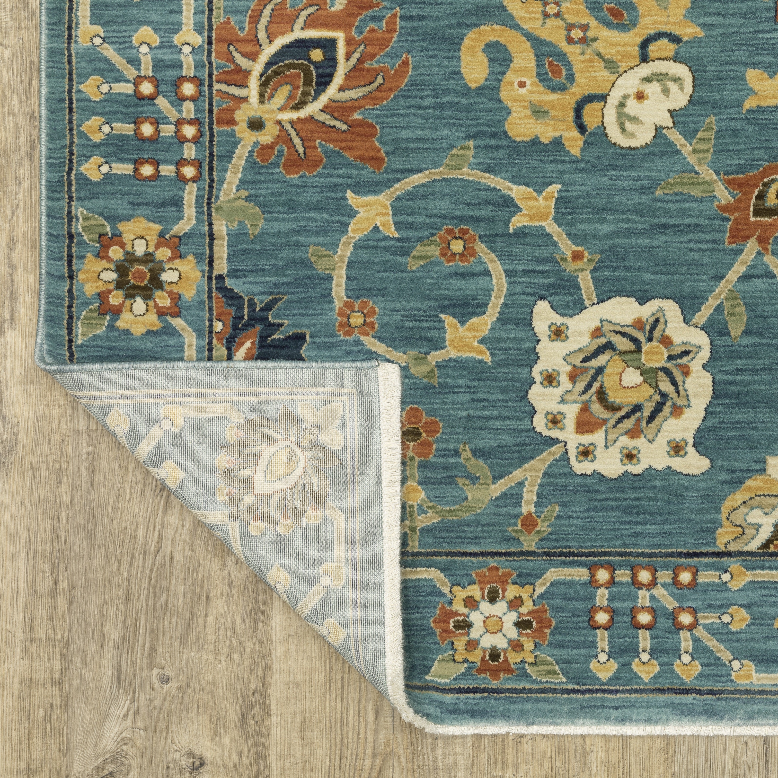 Oriental Weavers Francesca FR01E Blue/Multi Area Rug
