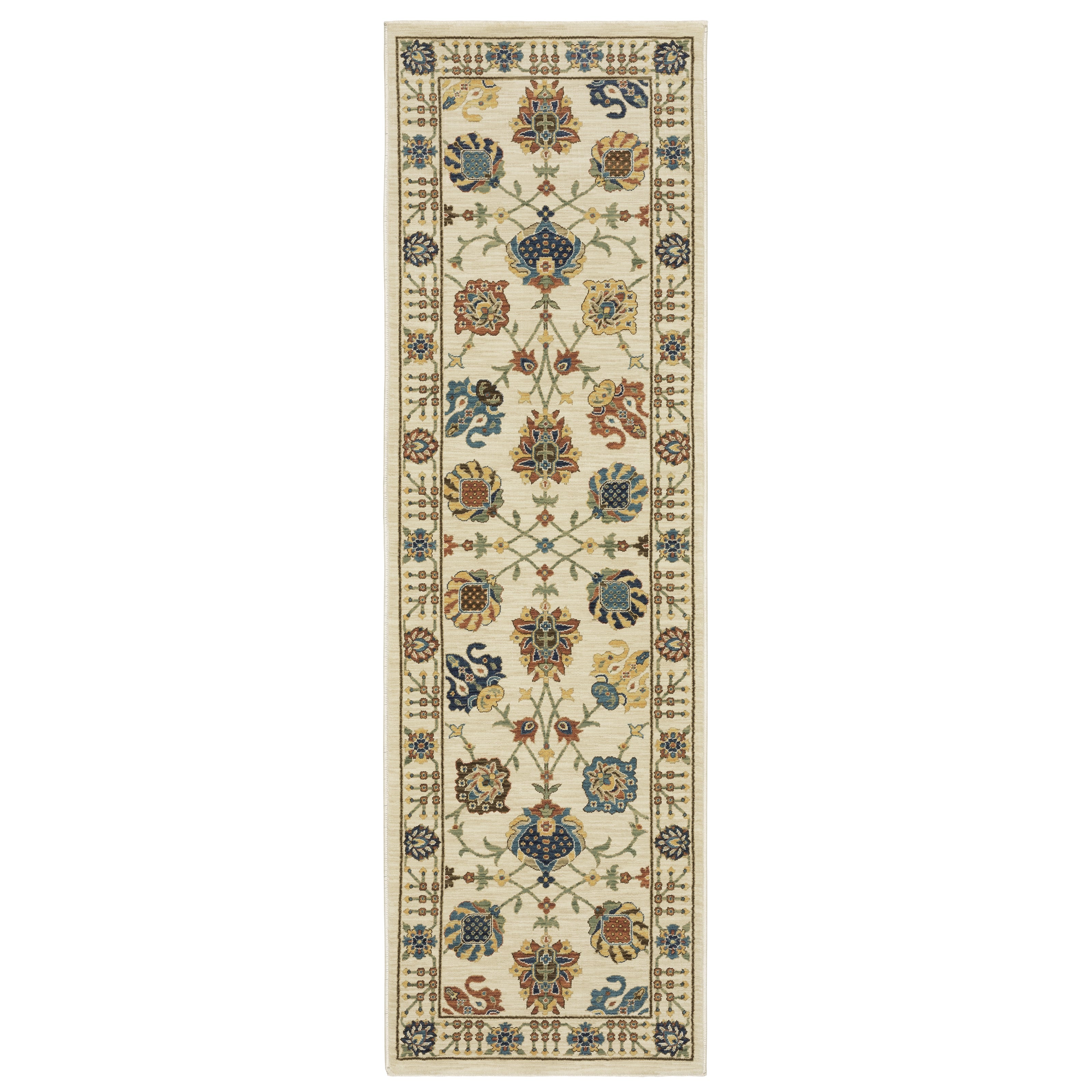 Oriental Weavers Francesca FR01G Ivory/Multi Area Rug