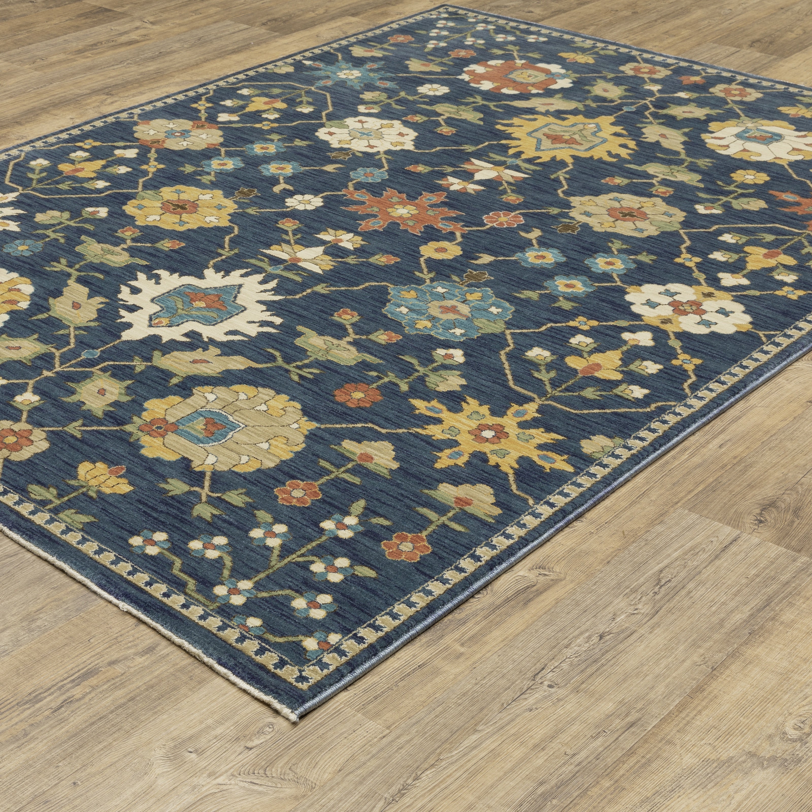 Oriental Weavers Francesca FR02L Blue/Multi Area Rug