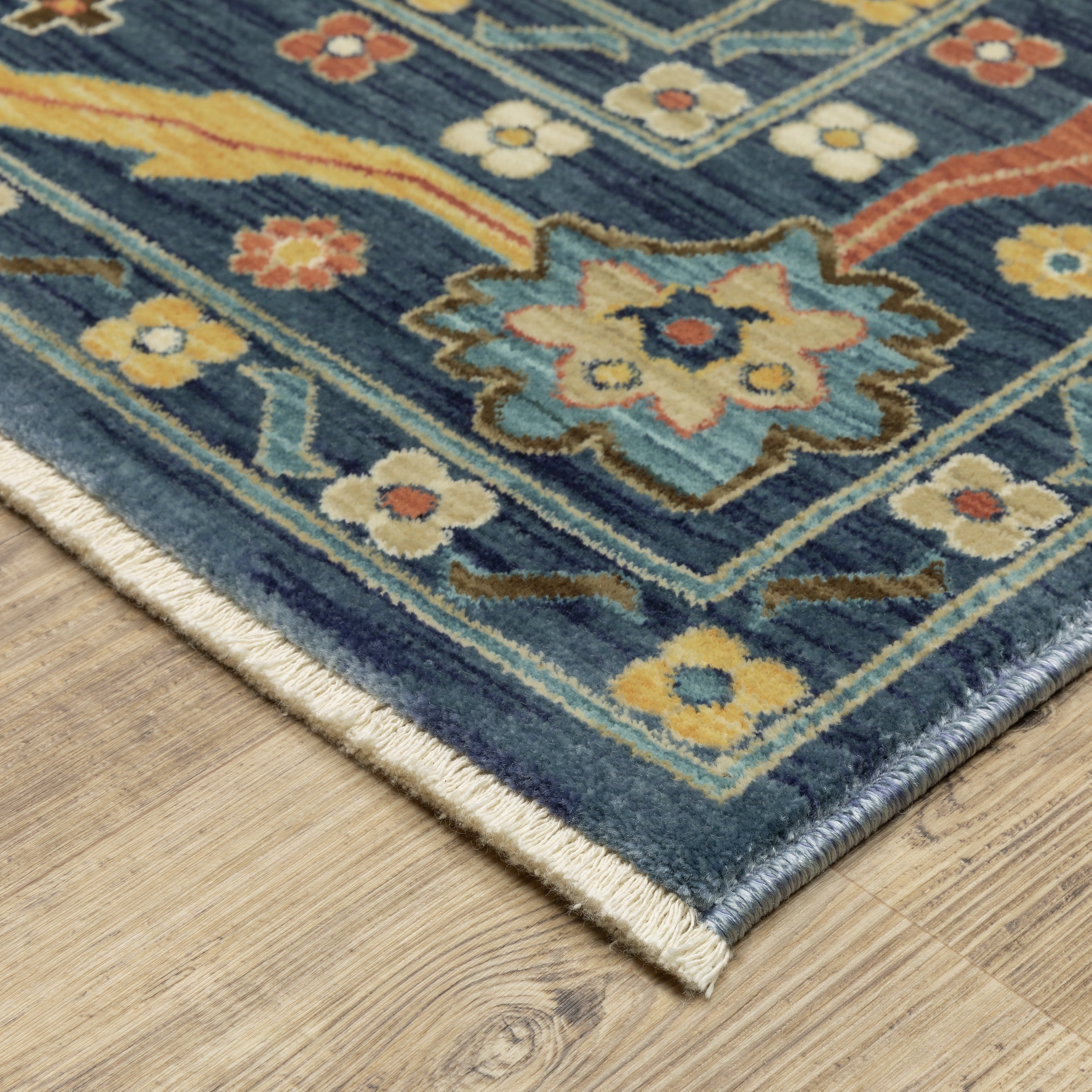 Oriental Weavers Francesca FR03F Blue/Multi Area Rug
