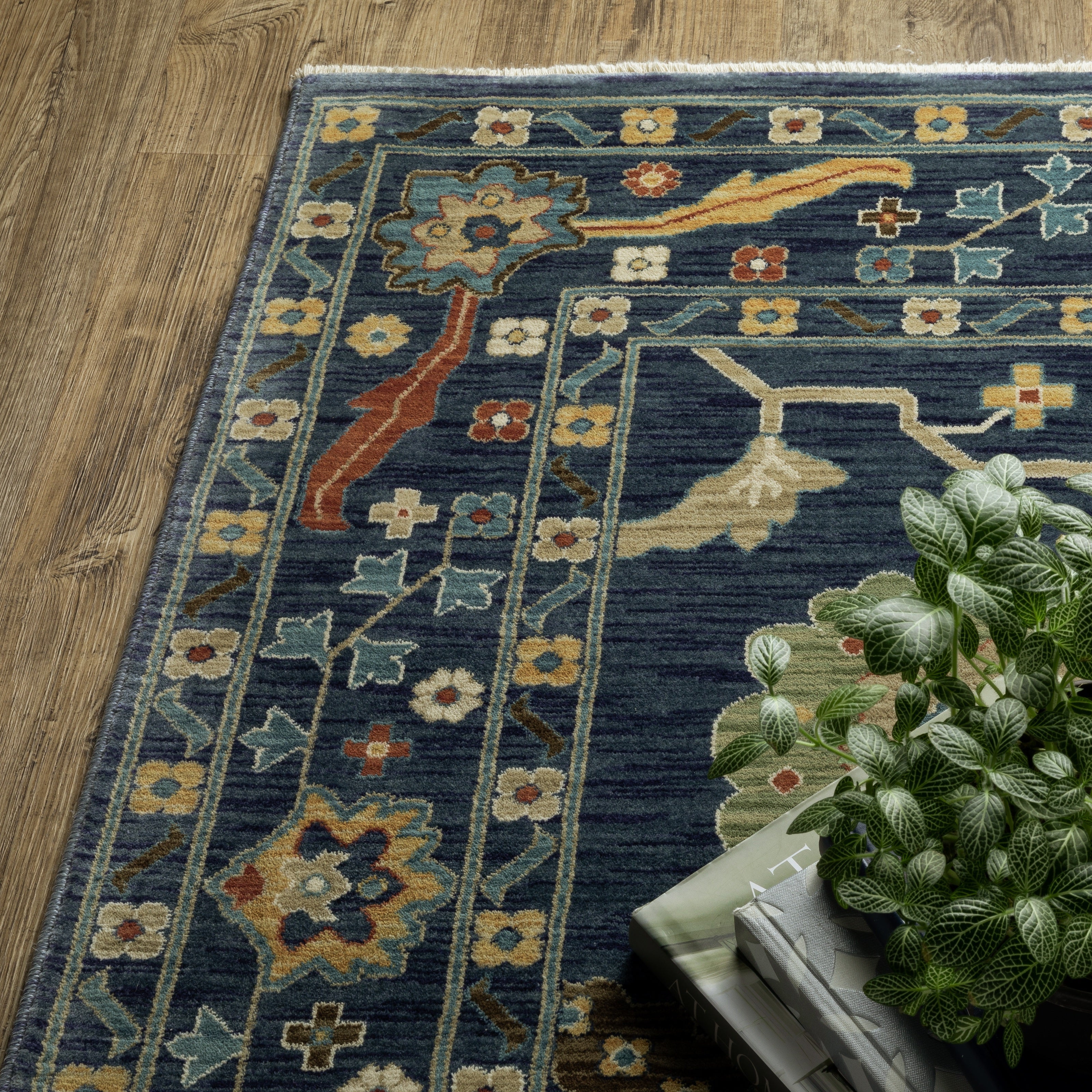 Oriental Weavers Francesca FR03F Blue/Multi Area Rug