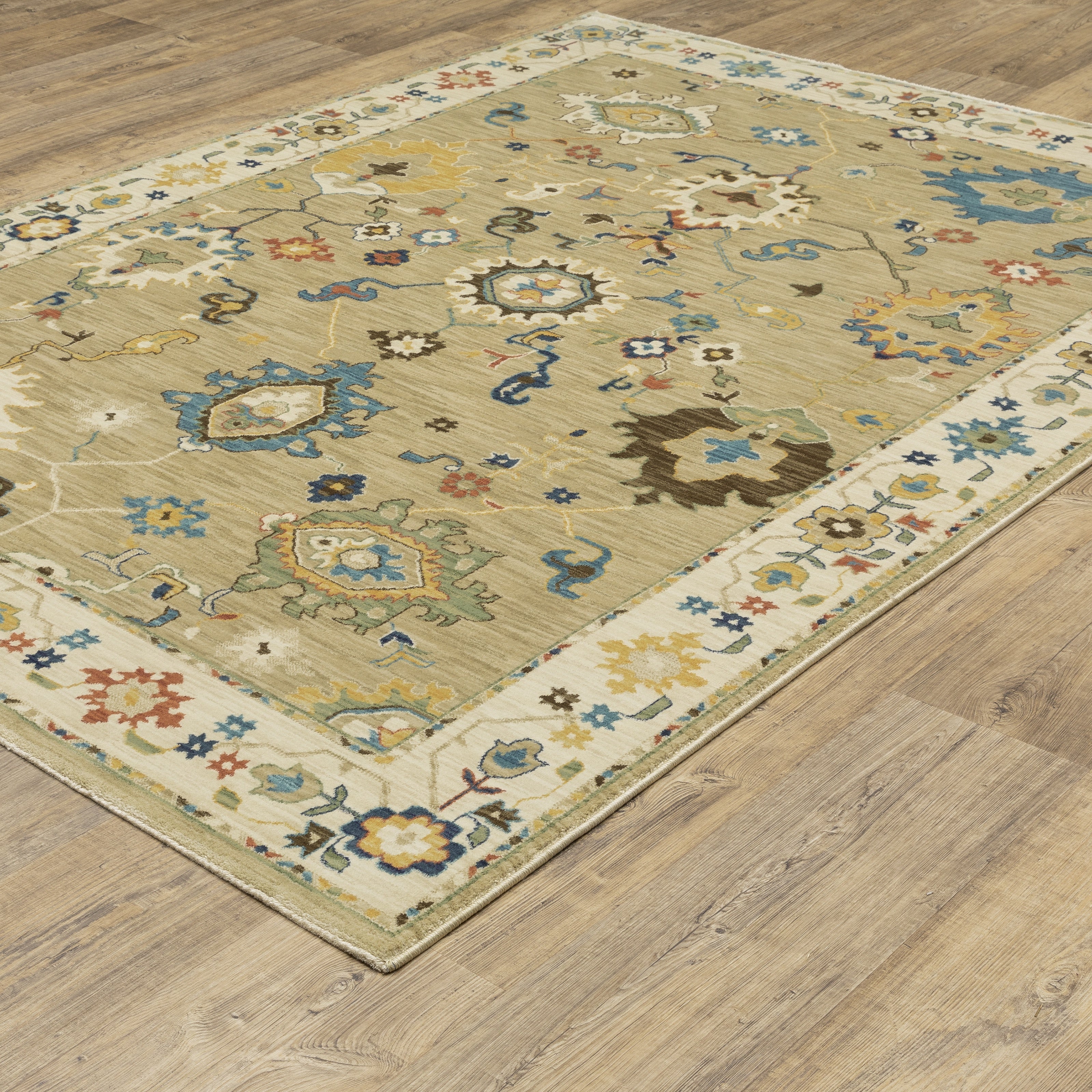 Oriental Weavers Francesca FR04E Beige/Multi Area Rug