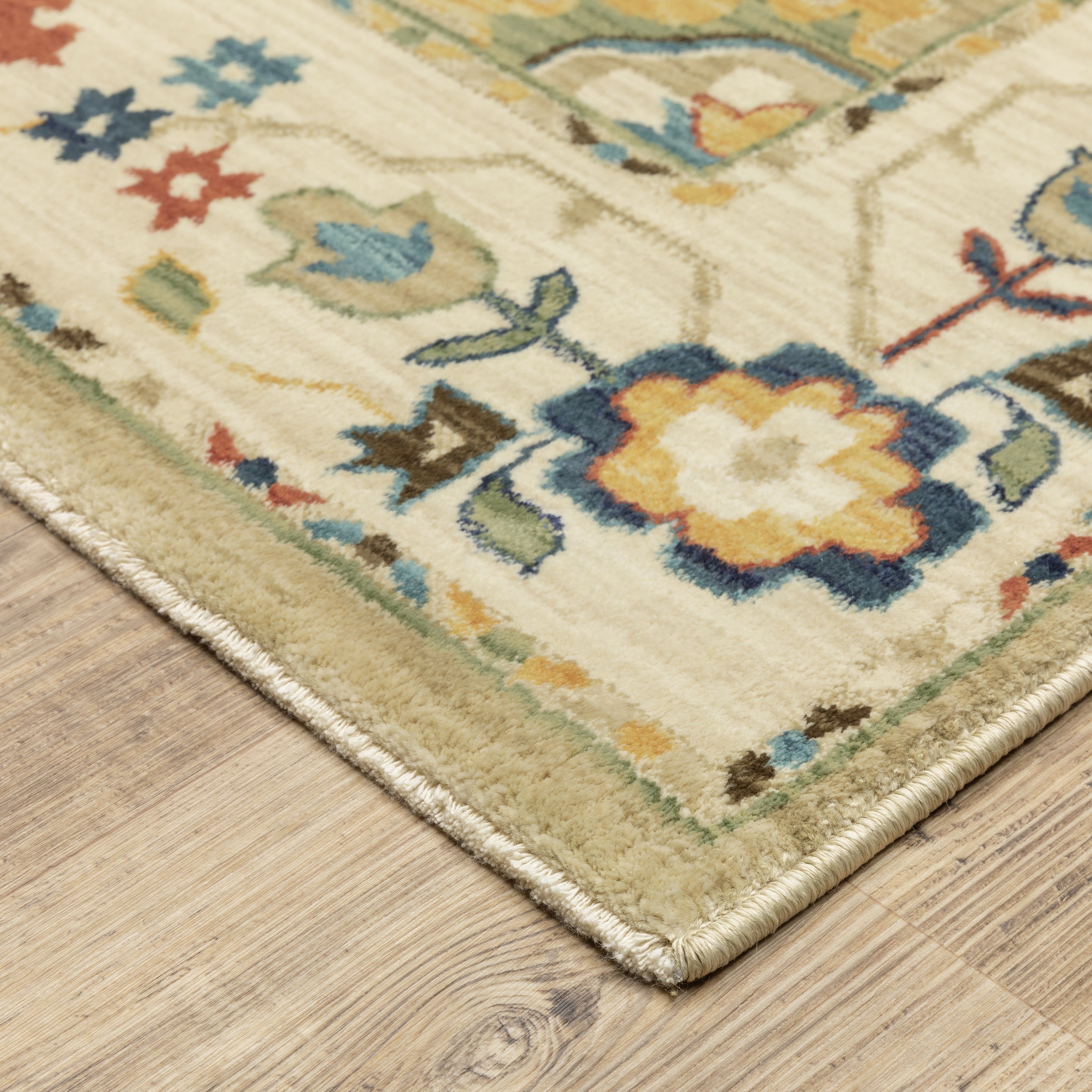 Oriental Weavers Francesca FR04E Beige/Multi Area Rug