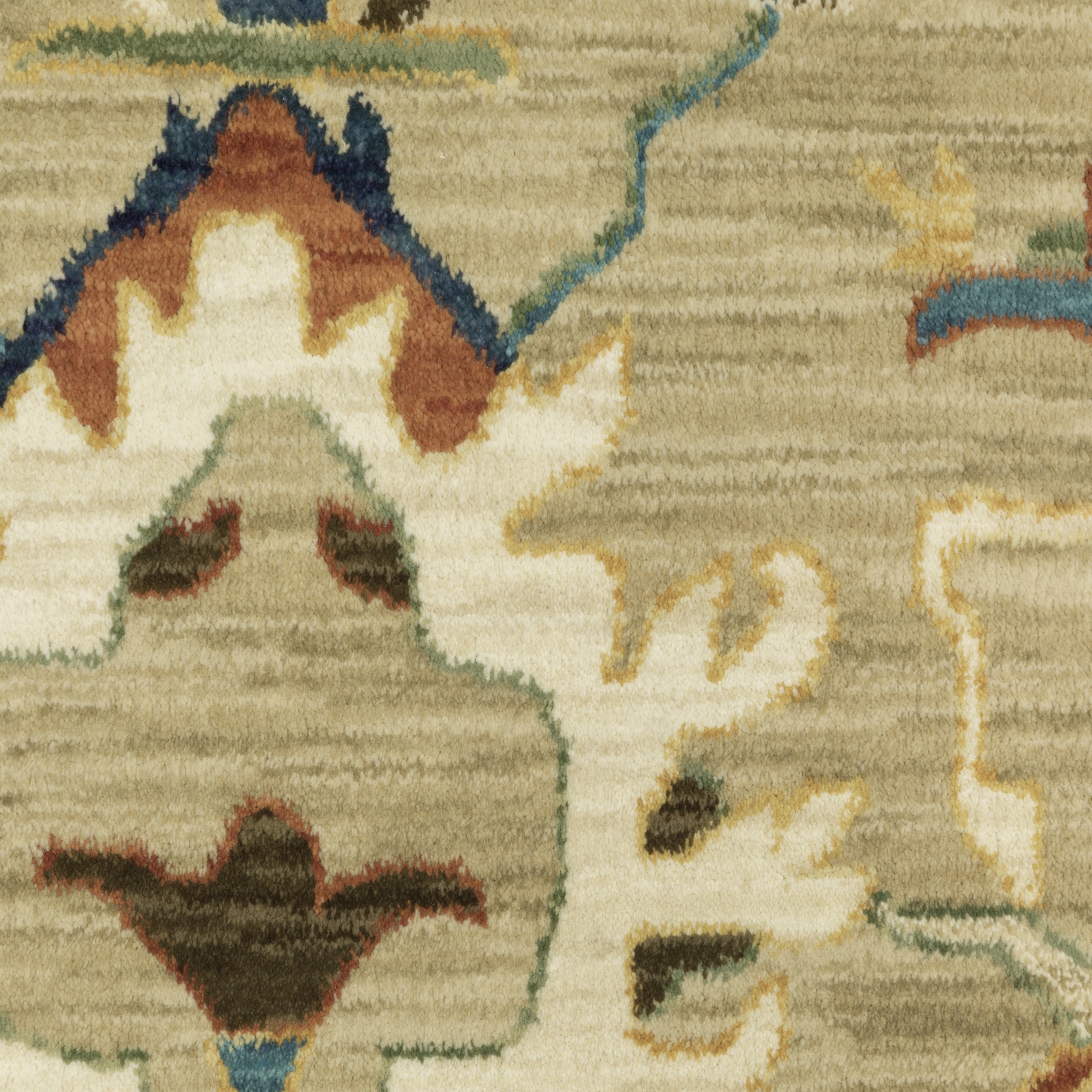 Oriental Weavers Francesca FR04E Beige/Multi Area Rug