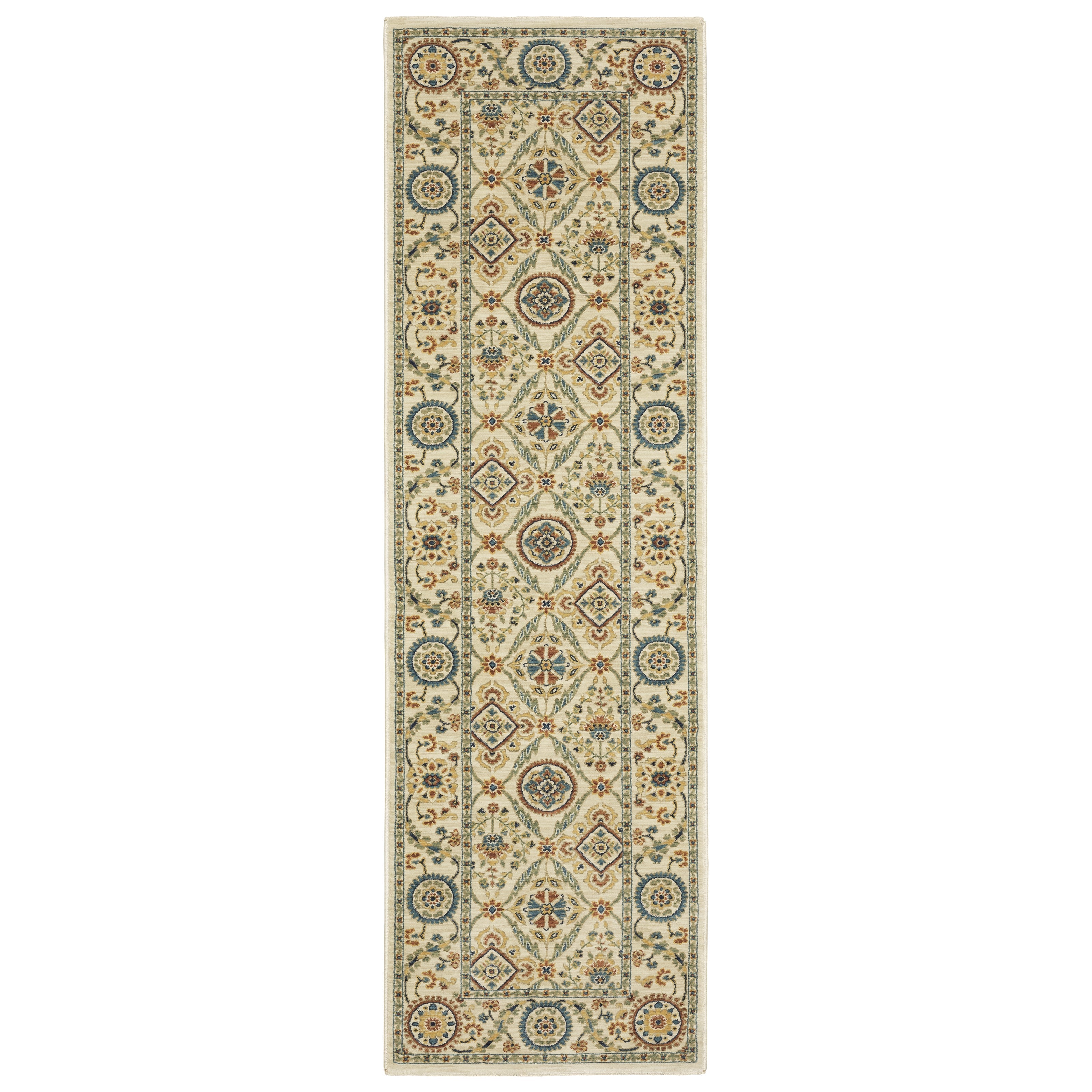 Oriental Weavers Francesca FR07A Ivory/Multi Area Rug