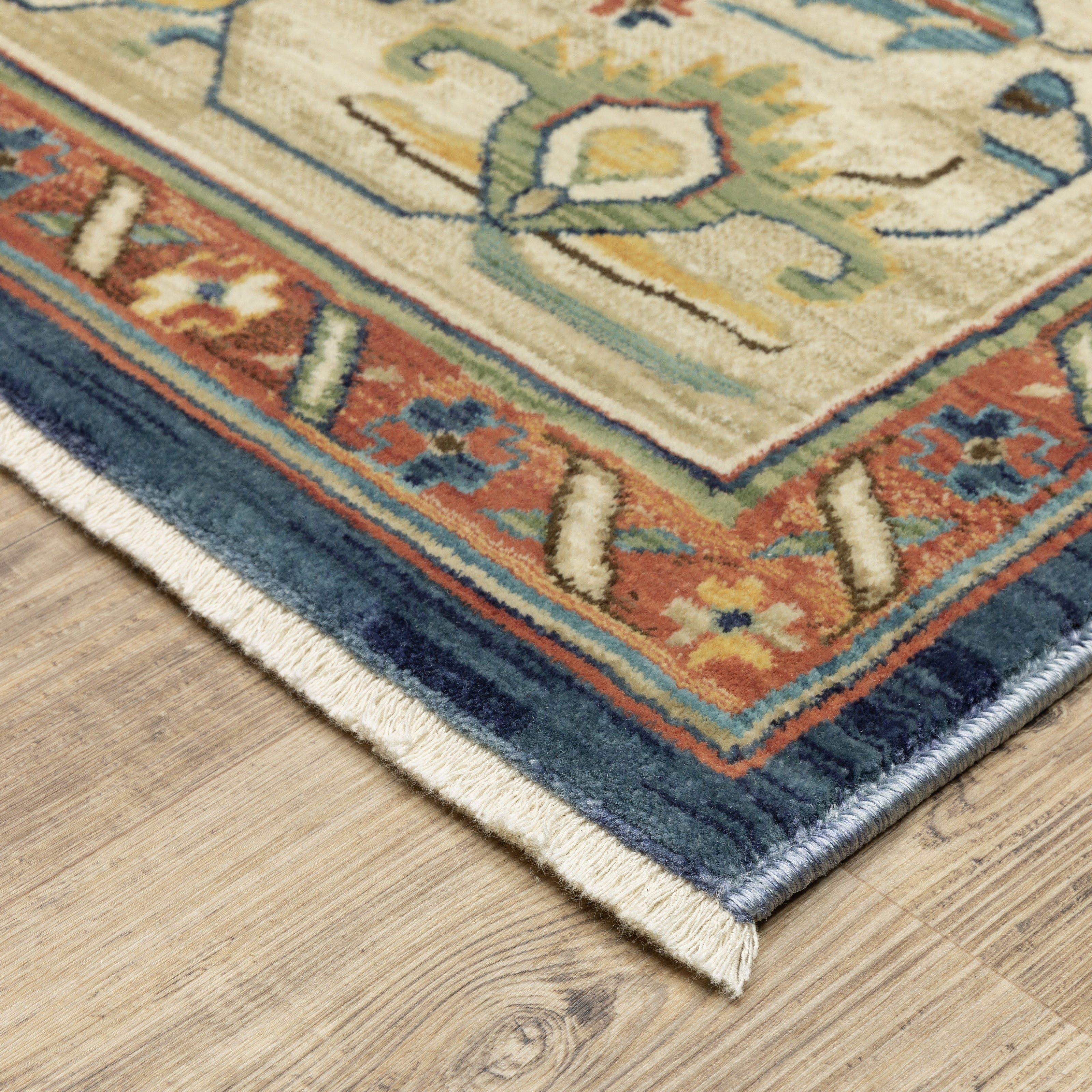 Oriental Weavers Francesca FR09F Blue/Multi Area Rug