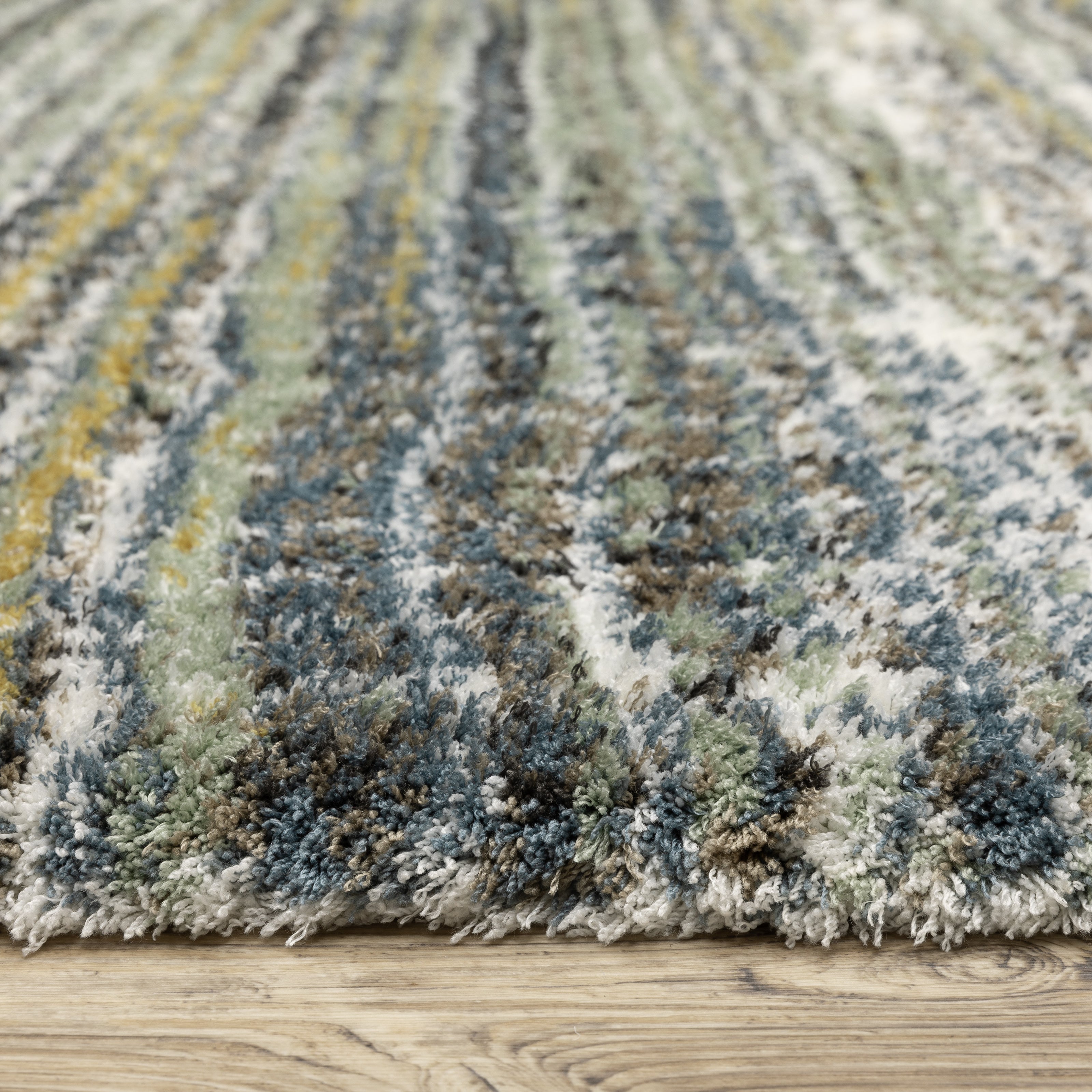Oriental Weavers Galileo GAL07 Green/Blue Area Rug