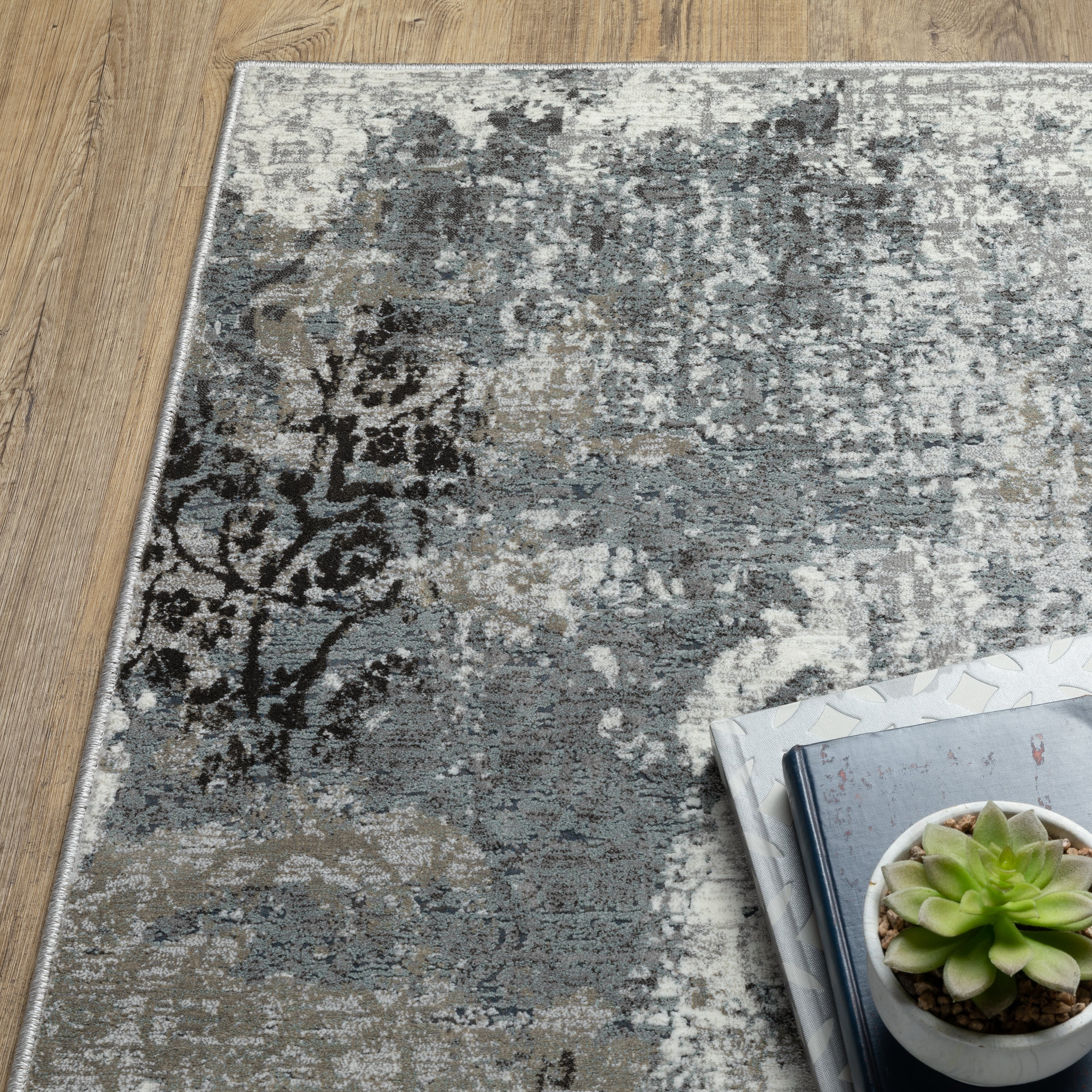 Oriental Weavers Gemini 1X Beige/Blue Area Rug
