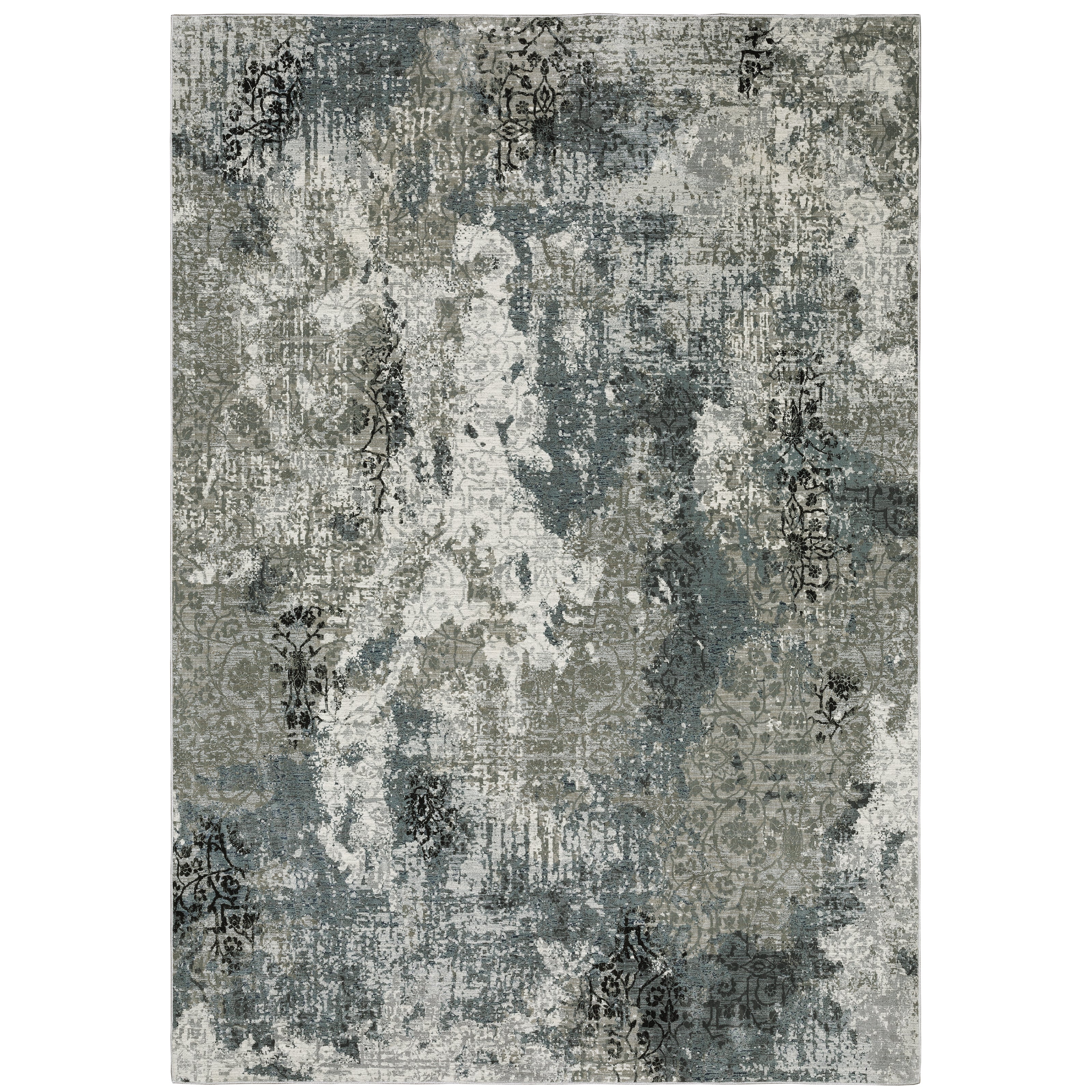 Oriental Weavers Gemini 1X Beige/Blue Area Rug