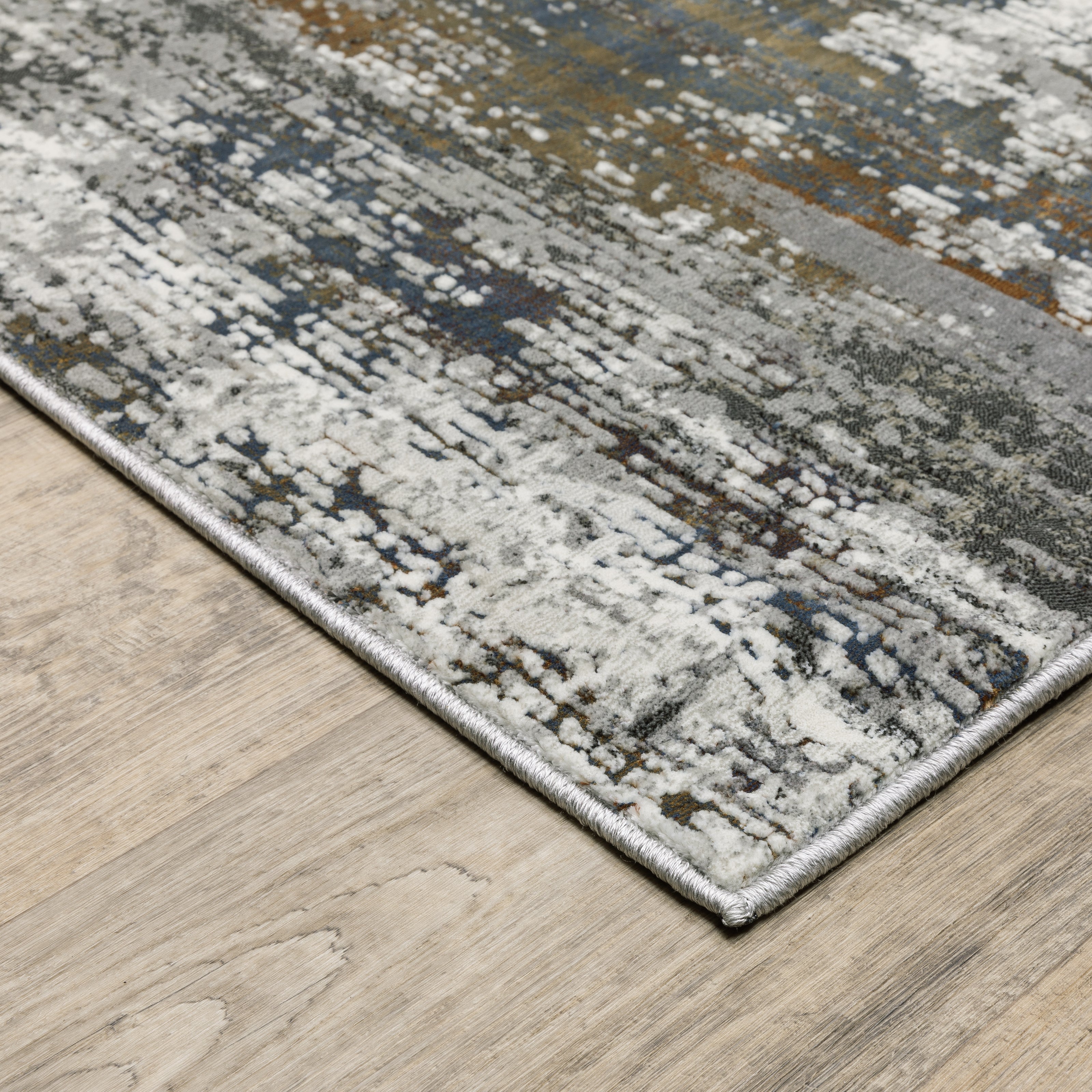 Oriental Weavers Gemini 4151U Charcoal/Grey Area Rug
