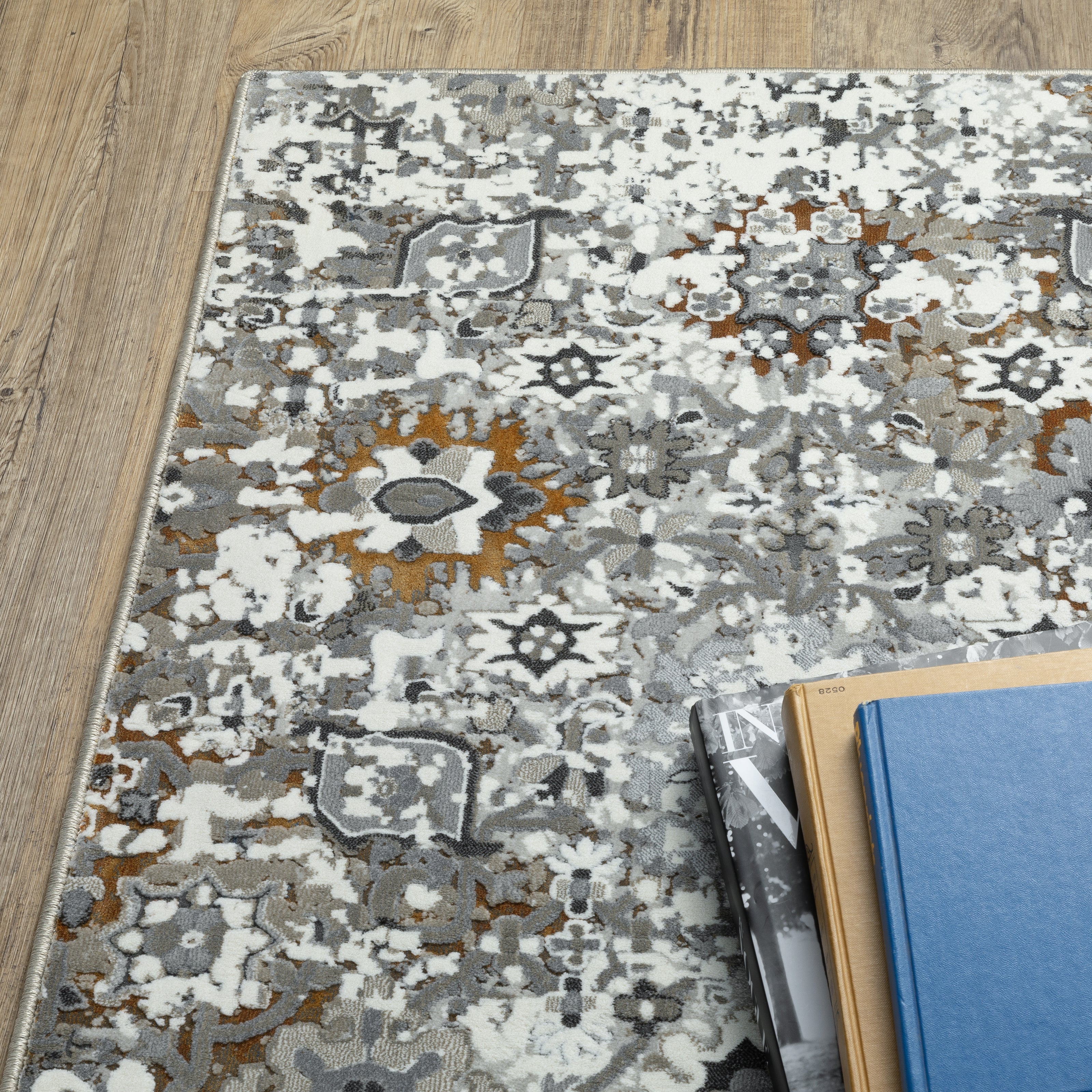 Oriental Weavers Gemini 5501J Ivory/Multi Area Rug