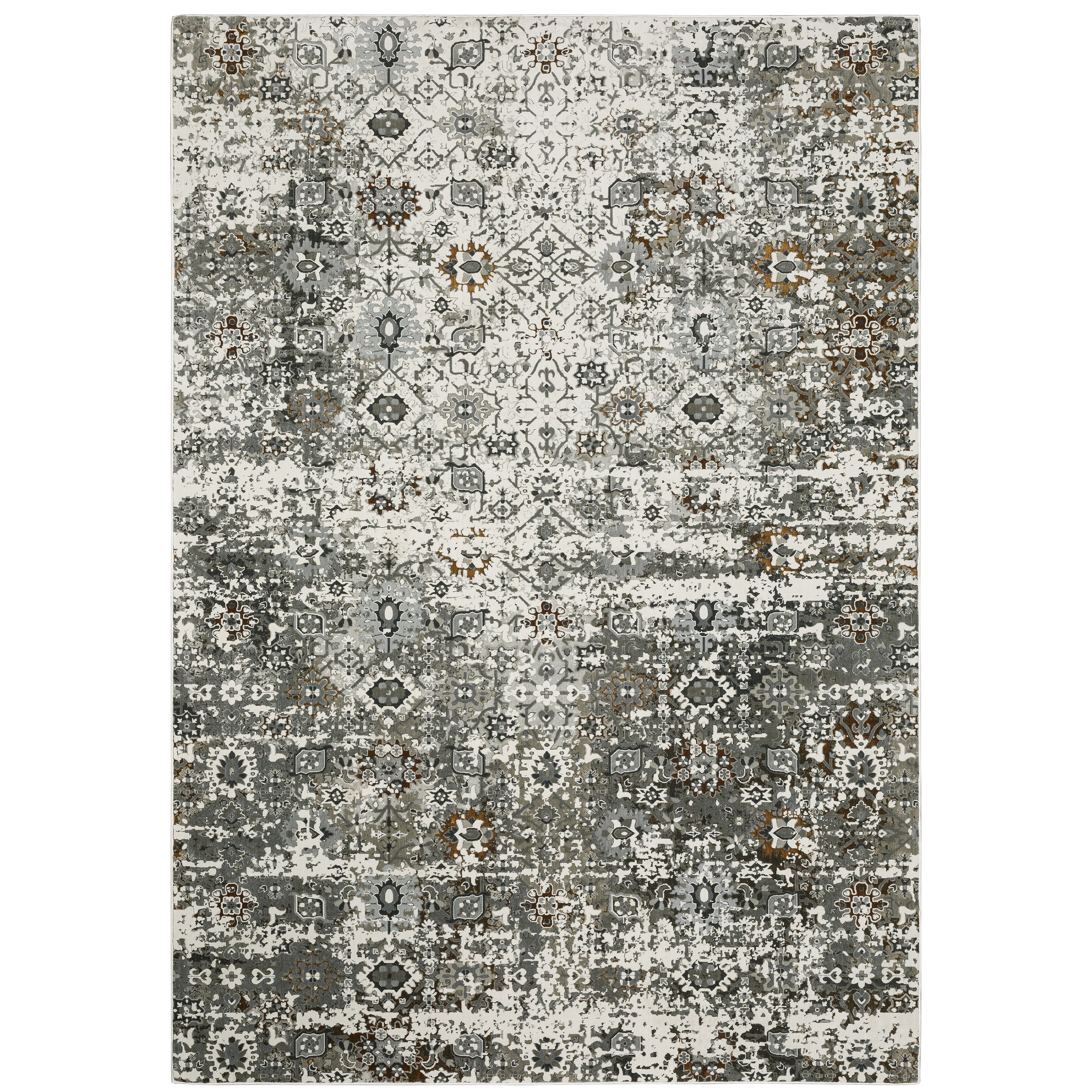 Oriental Weavers Gemini 5501J Ivory/Multi Area Rug