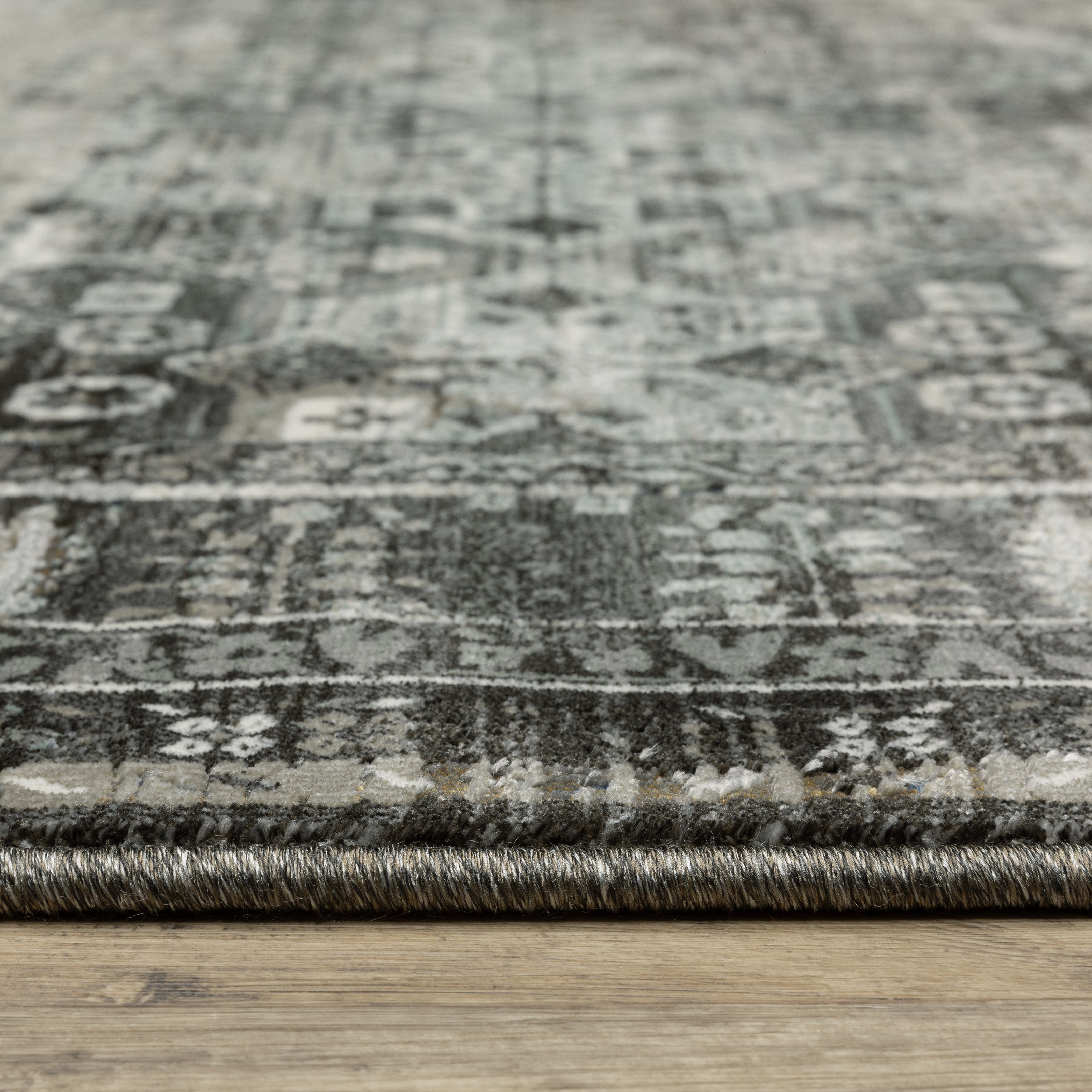 Oriental Weavers Gemini 70N Charcoal/Grey Area Rug