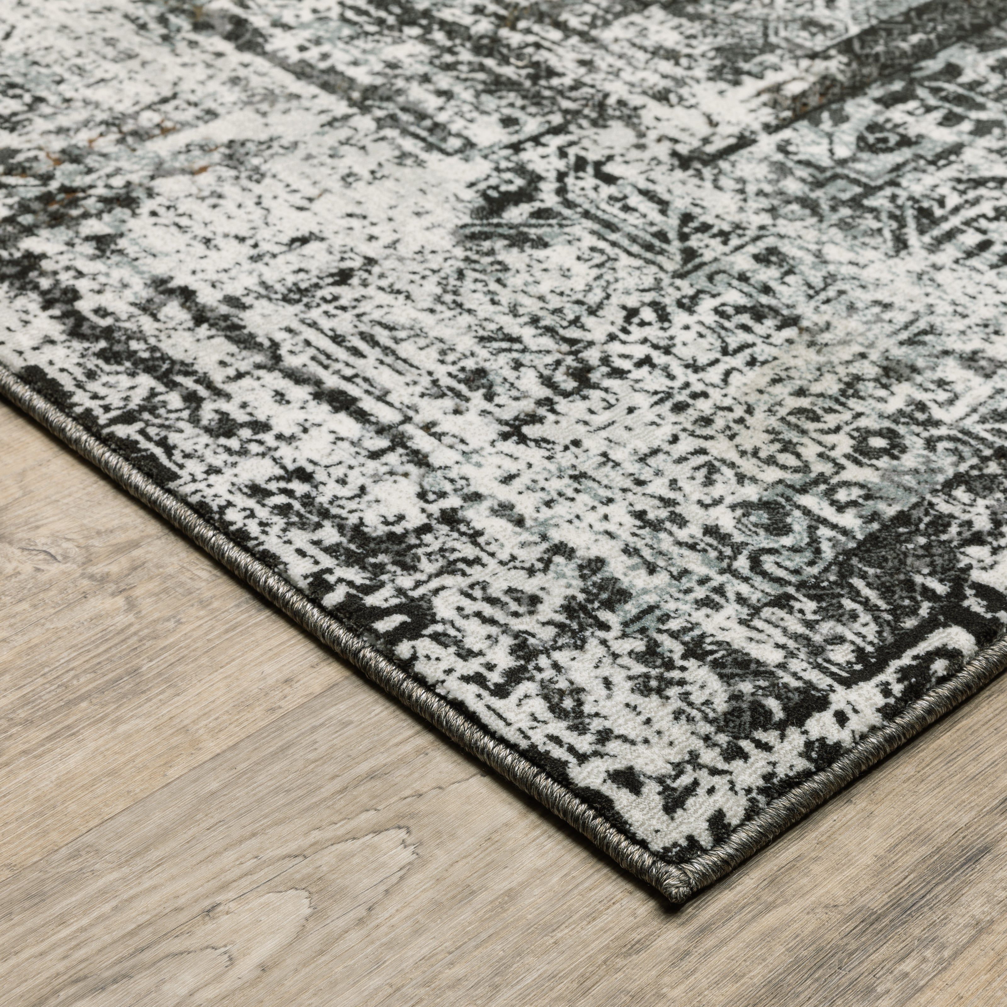 Oriental Weavers Gemini 90O Charcoal/Grey Area Rug