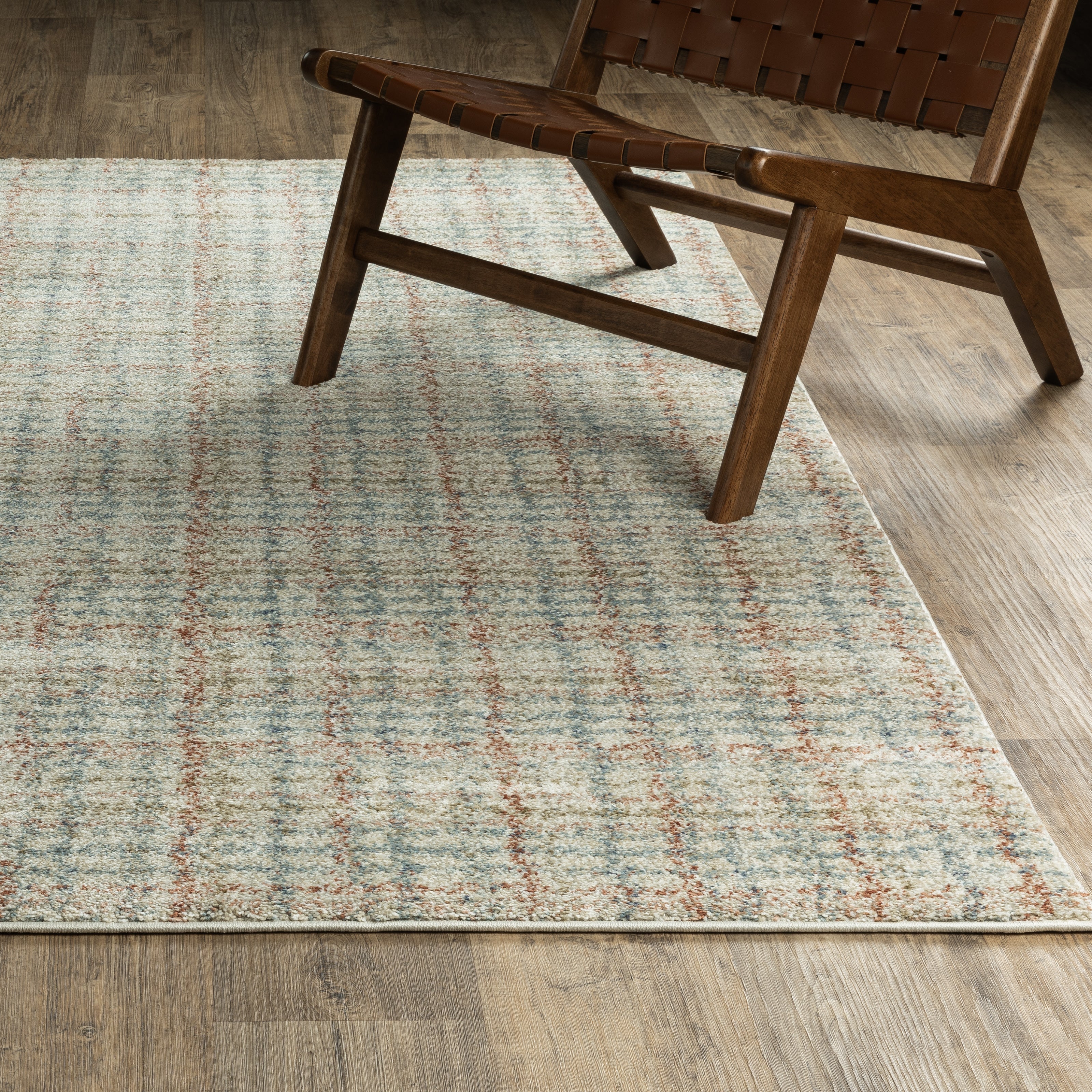 Oriental Weavers Gemma GEM05 Rust/Green Area Rug