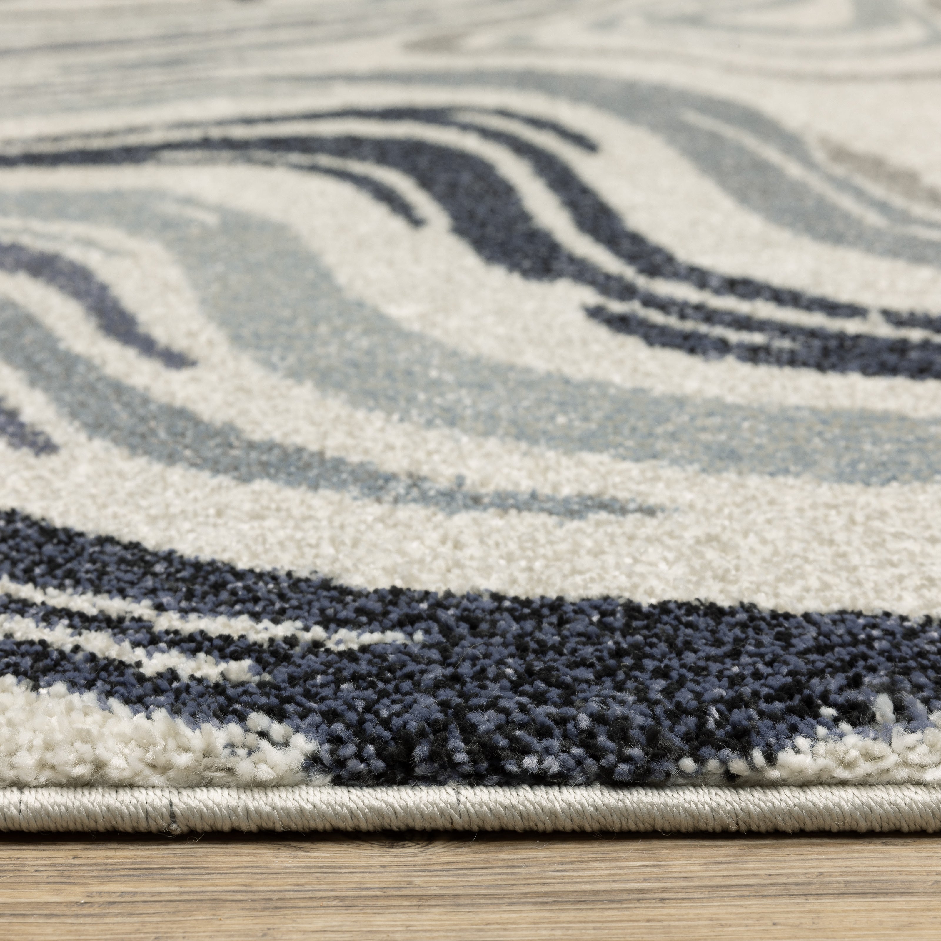 Oriental Weavers Gemma GEM09 Blue/Beige Area Rug