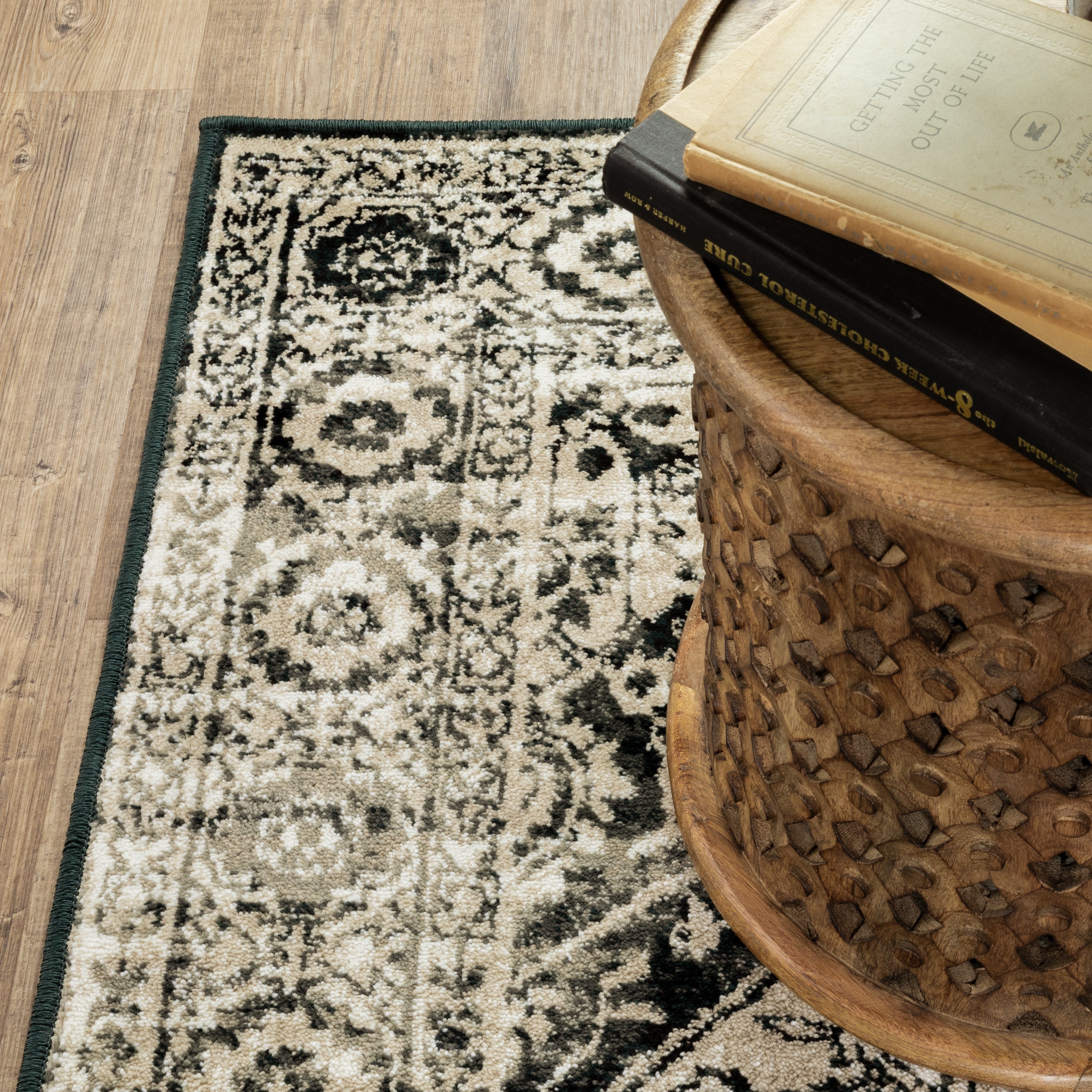 Oriental Weavers Georgia 429G Grey/Black Area Rug