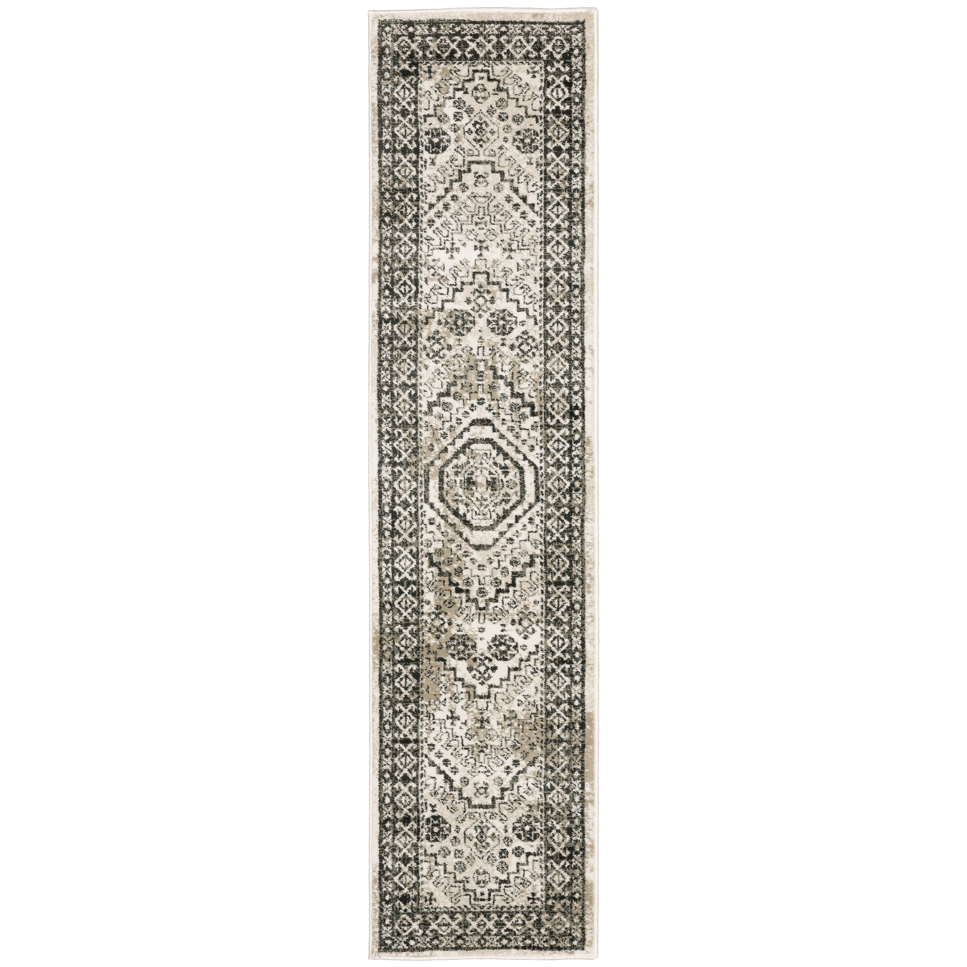 Oriental Weavers Georgia 659C Ivory/Grey Area Rug