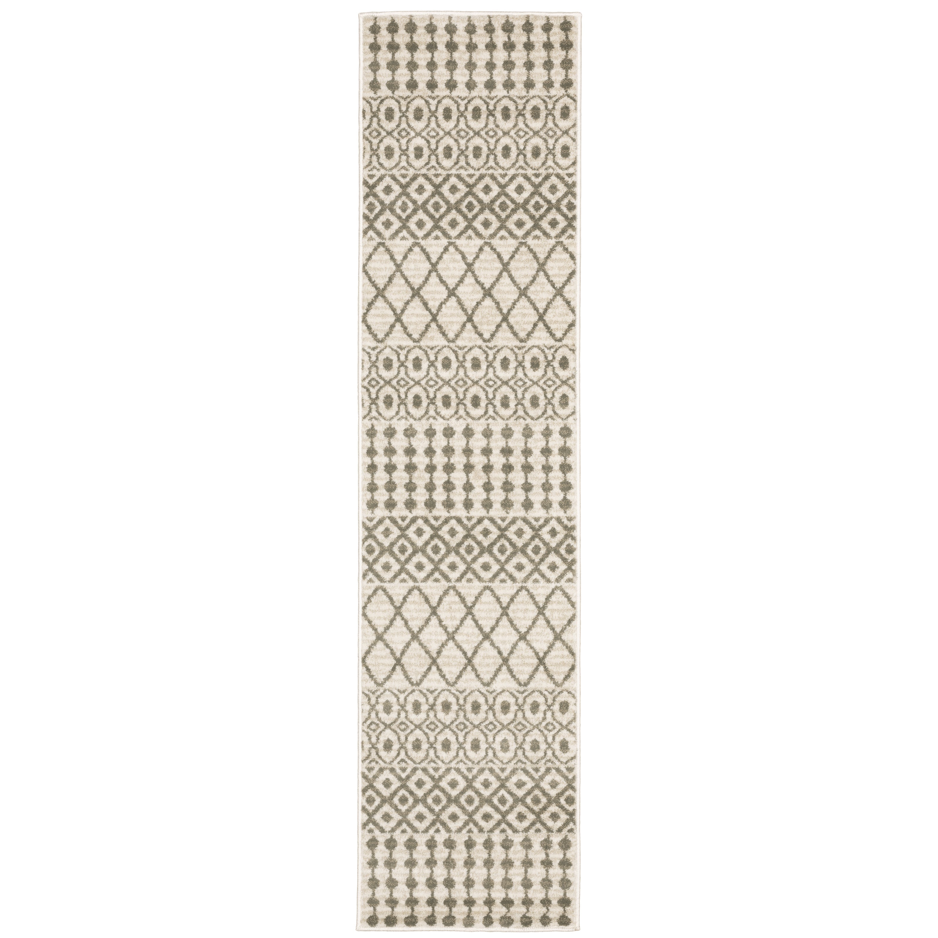 Oriental Weavers Georgia 717B Ivory/Grey Area Rug