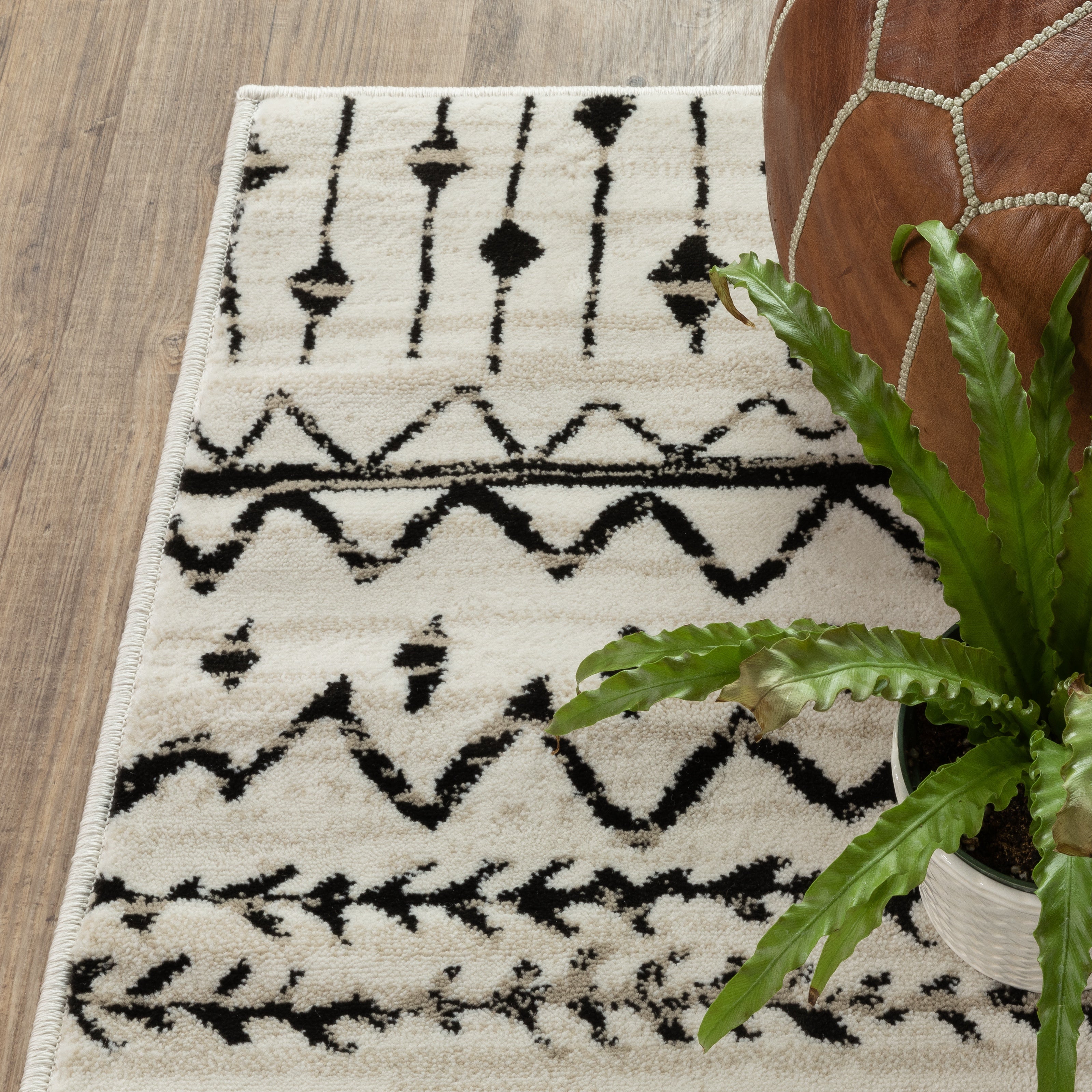 Oriental Weavers Georgia 8826E Ivory/Black Area Rug