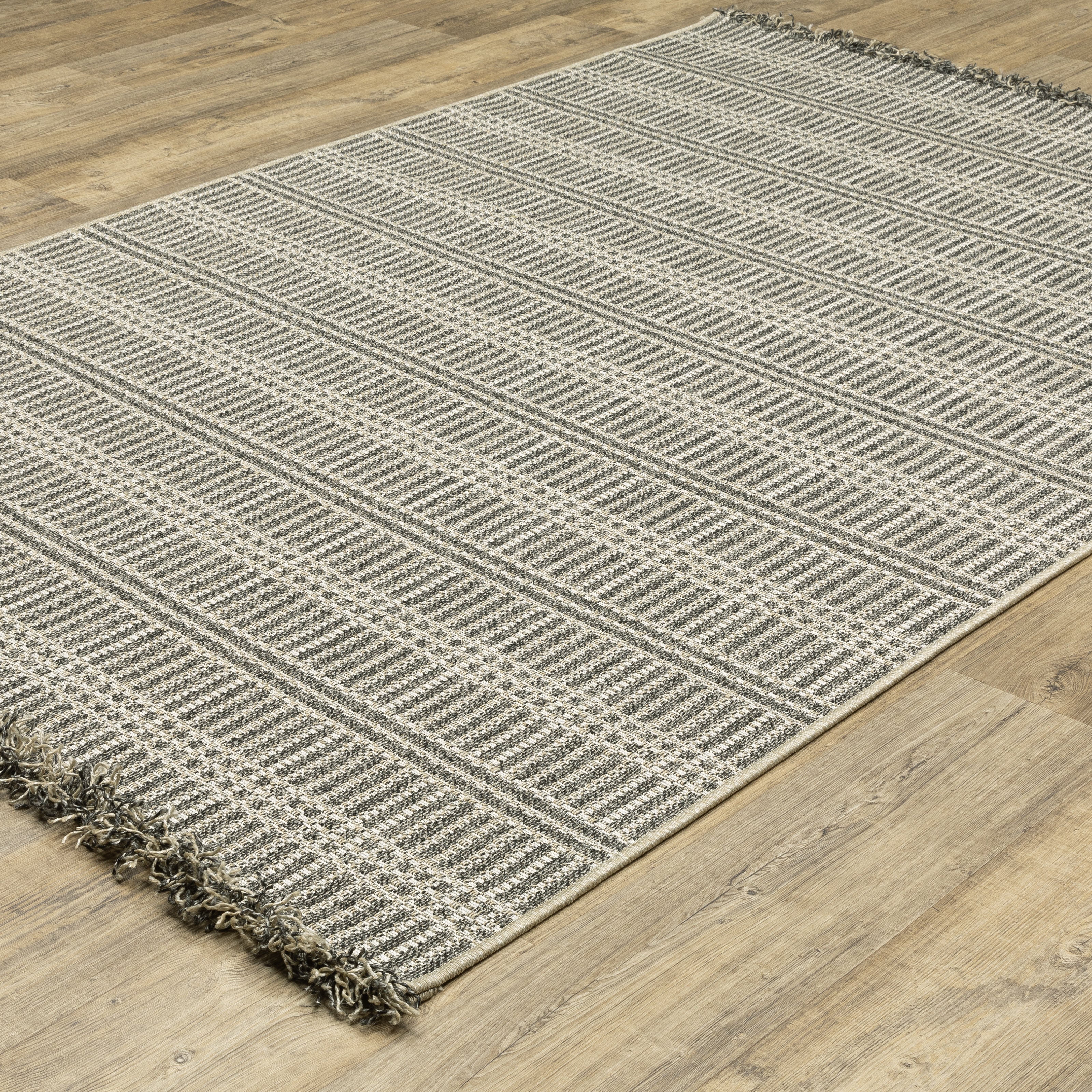 Oriental Weavers Gillian 163J Beige/Black Area Rug