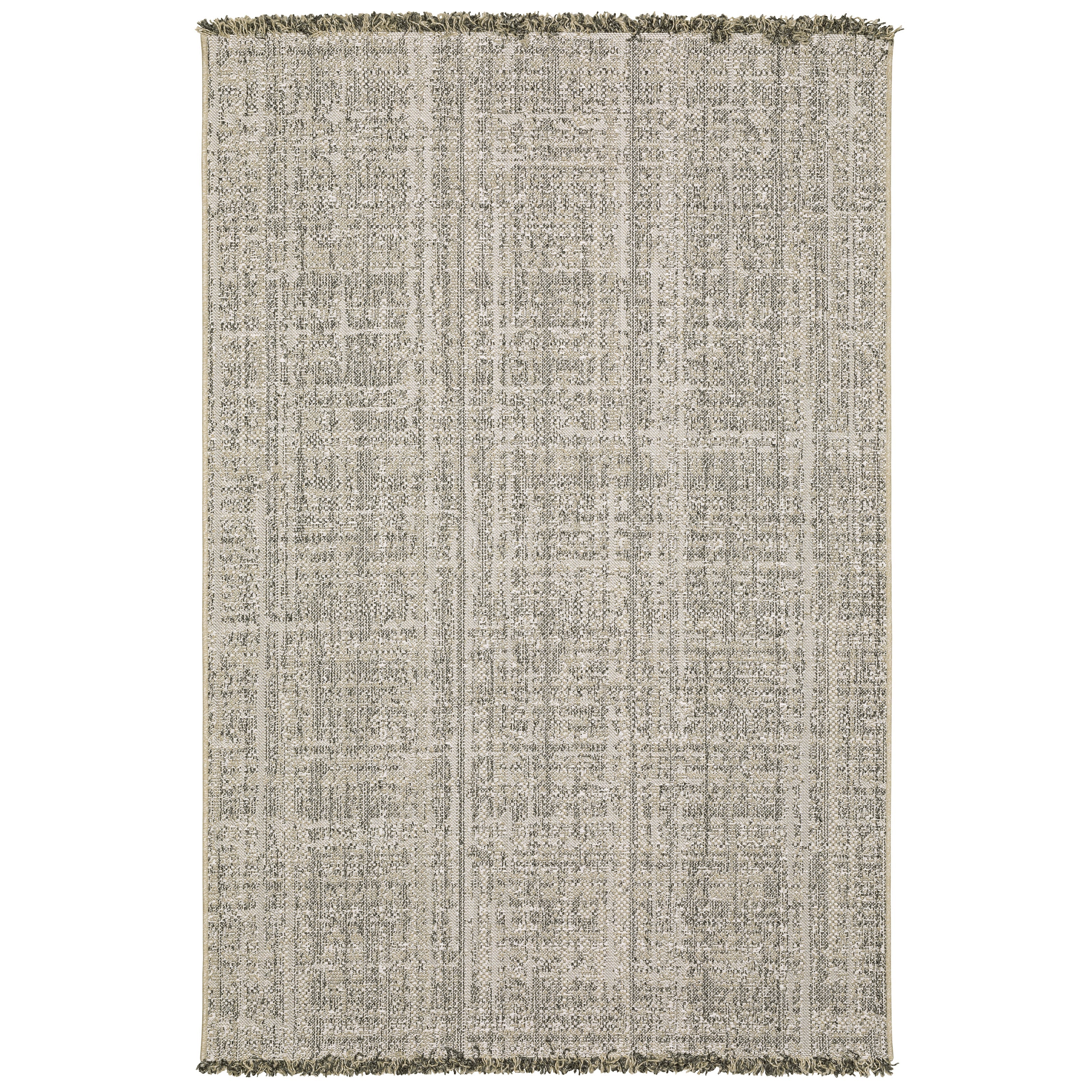 Oriental Weavers Gillian 4928H Beige/Black Area Rug
