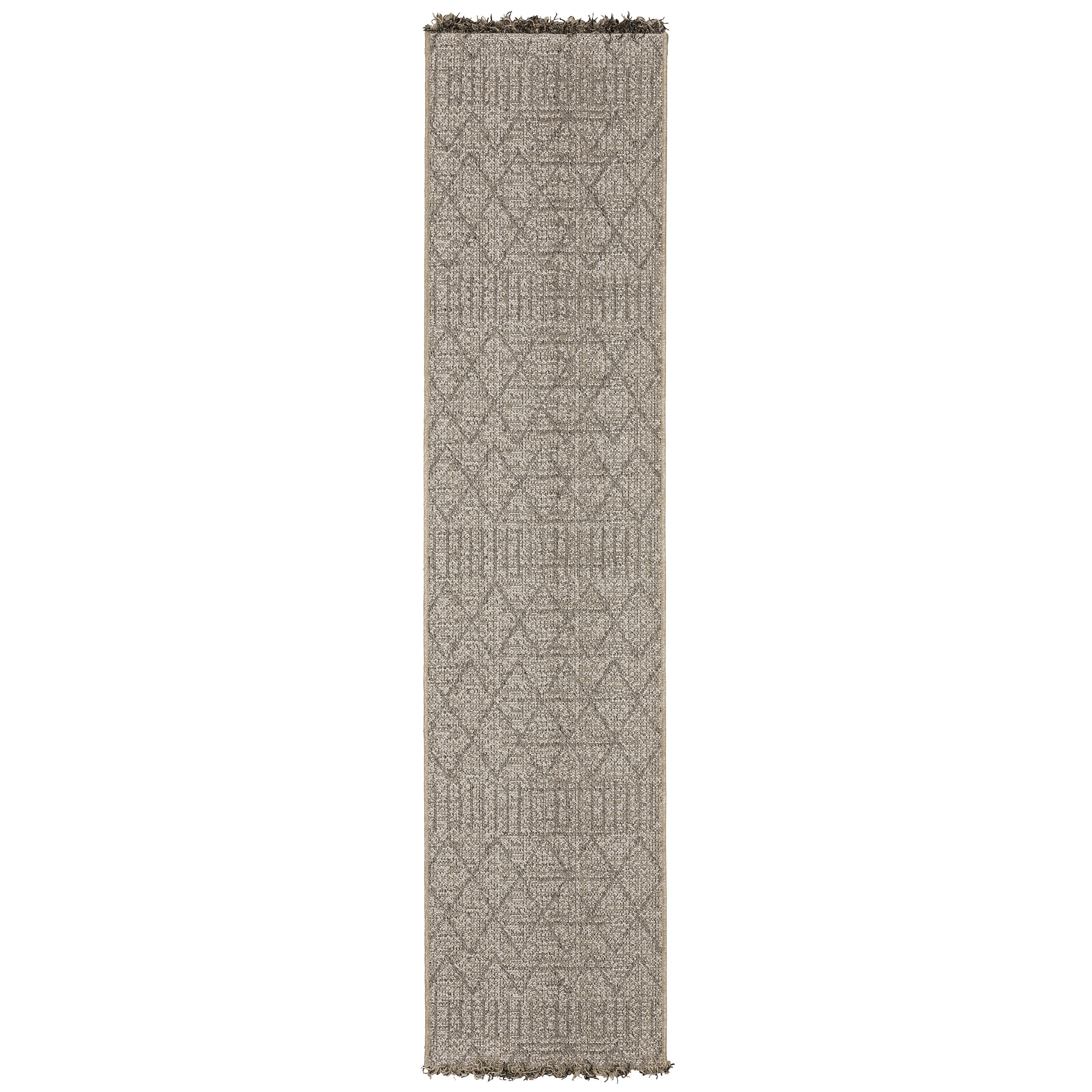 Oriental Weavers Gillian 5560J Beige/Black Area Rug
