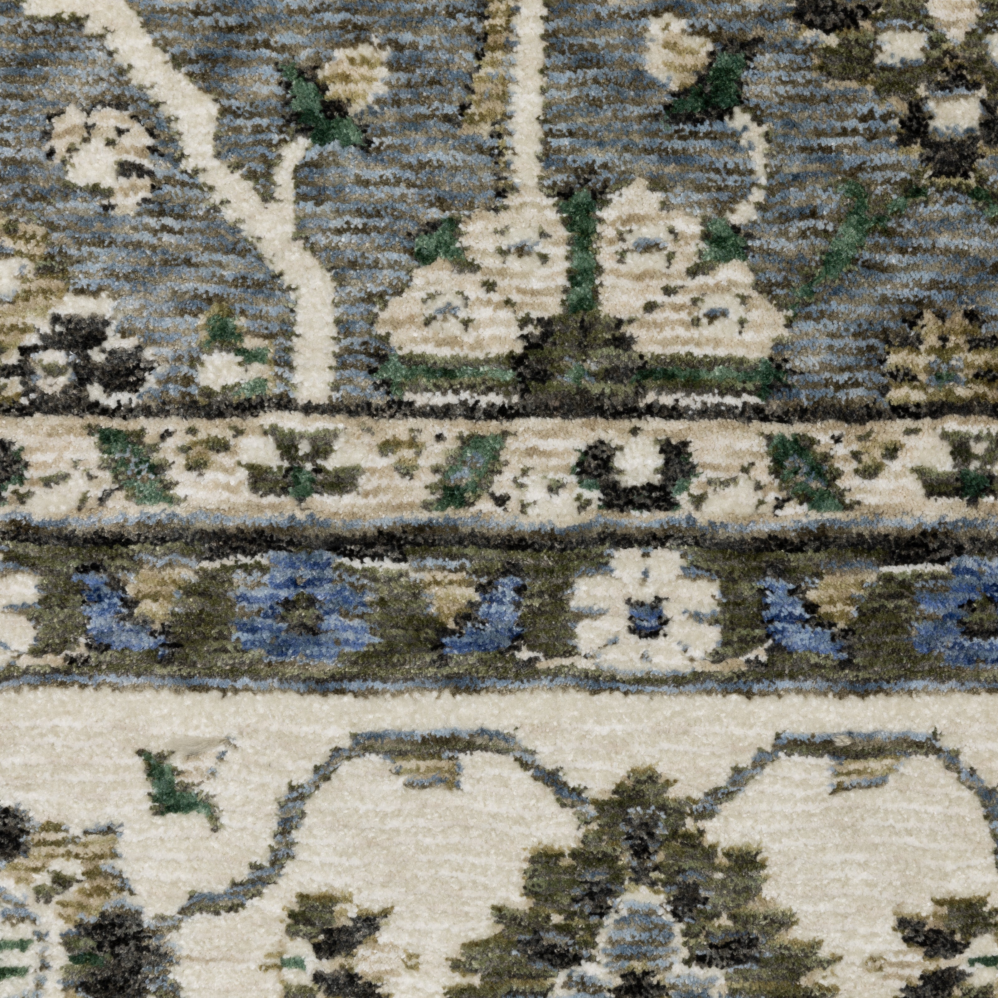 Oriental Weavers Hastings HA07H Blue/Ivory Area Rug
