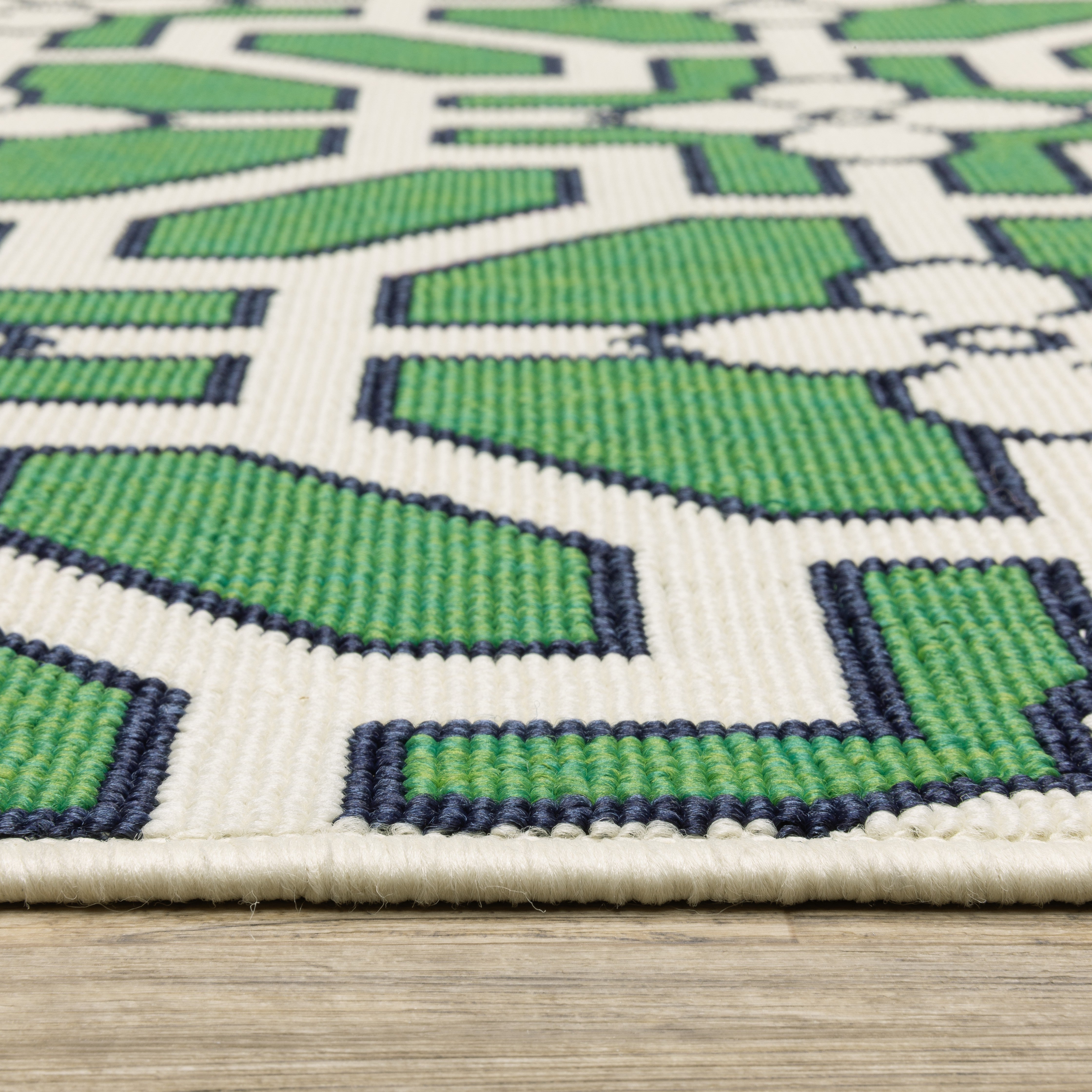 Oriental Weavers Havana HAV01 Ivory/Green Area Rug