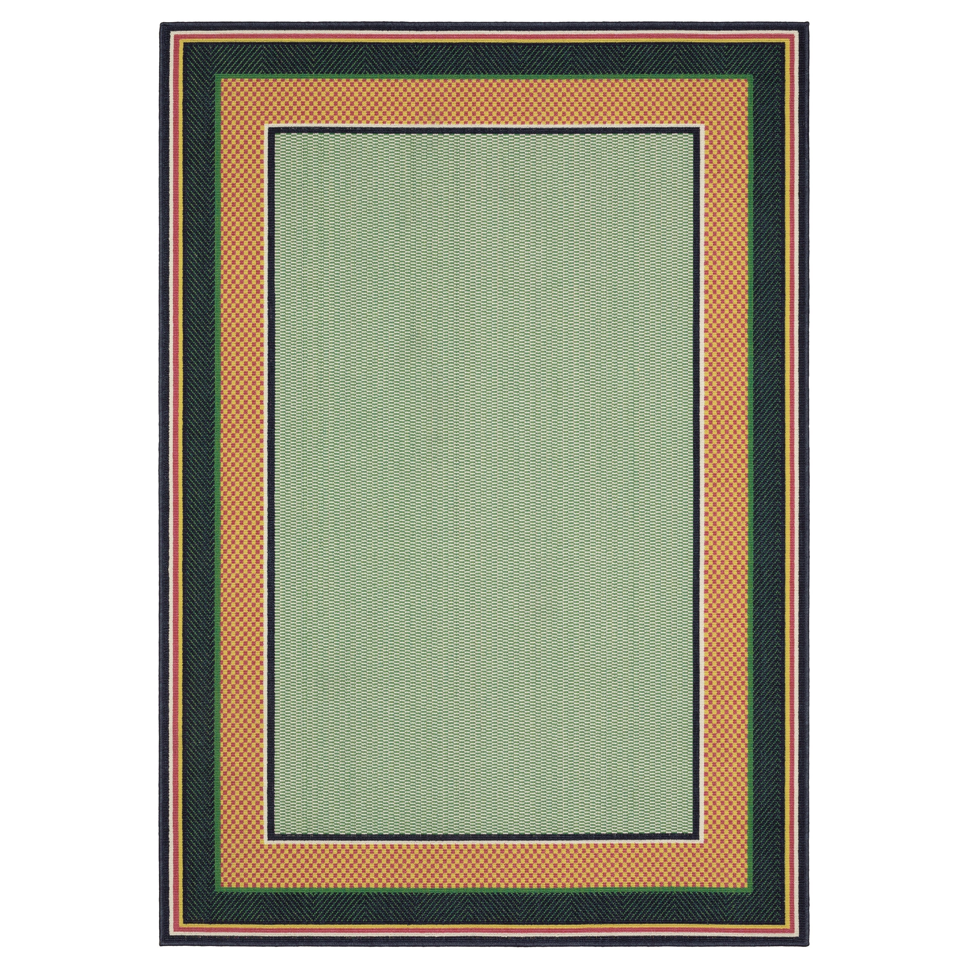 Oriental Weavers Havana HAV03 Green/Navy Area Rug