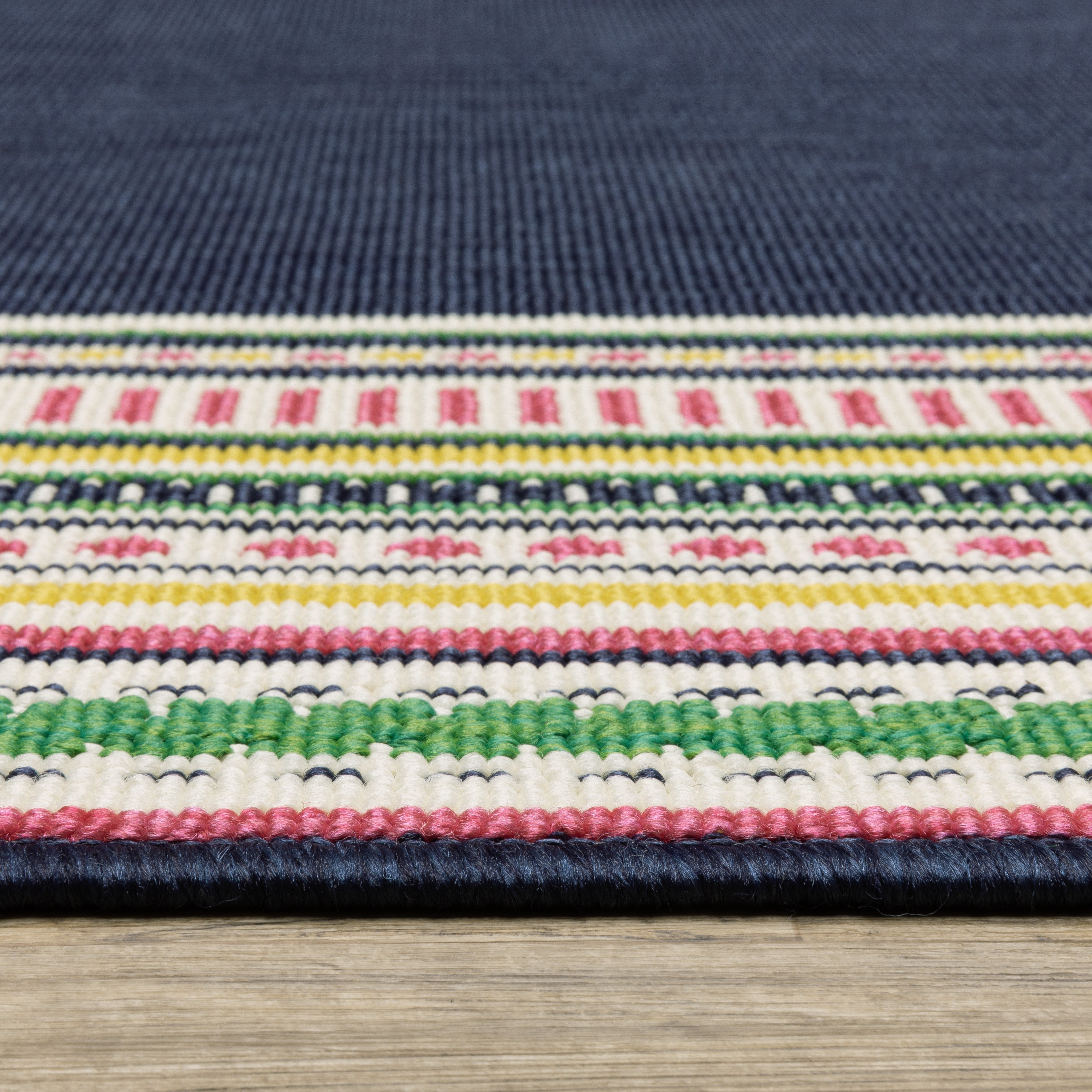 Oriental Weavers Havana HAV06 Navy/Multi Area Rug