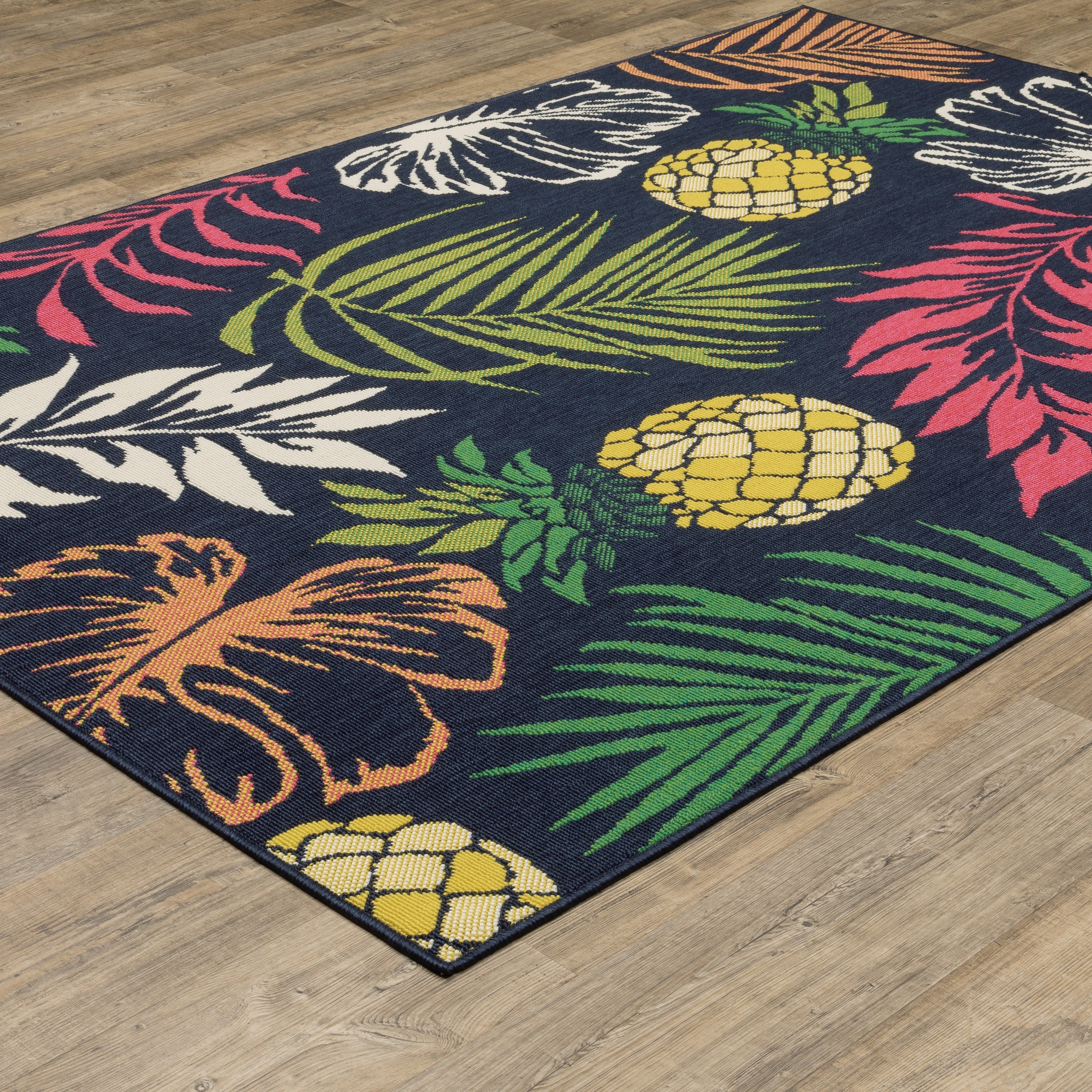 Oriental Weavers Havana HAV07 Navy/Multi Area Rug