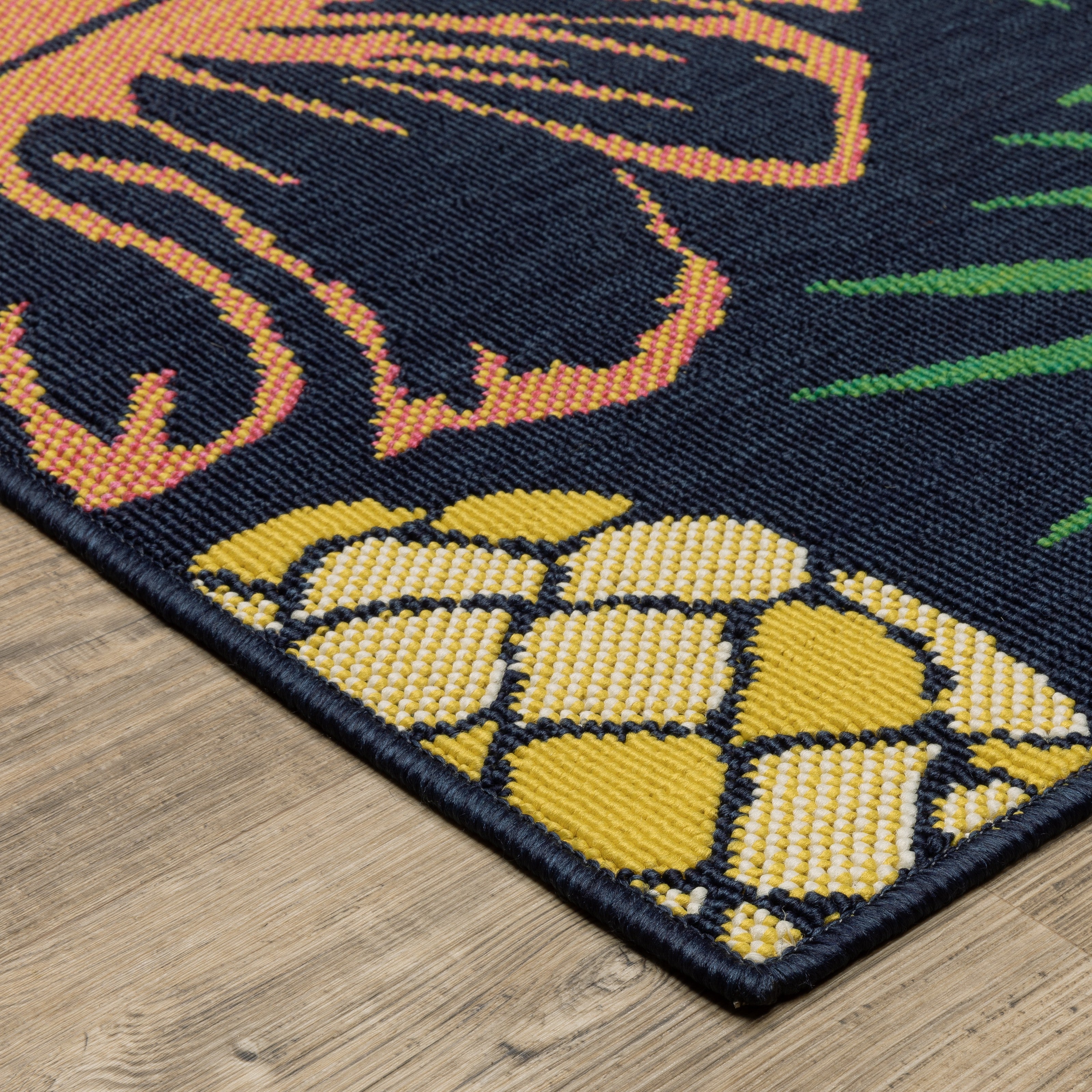 Oriental Weavers Havana HAV07 Navy/Multi Area Rug
