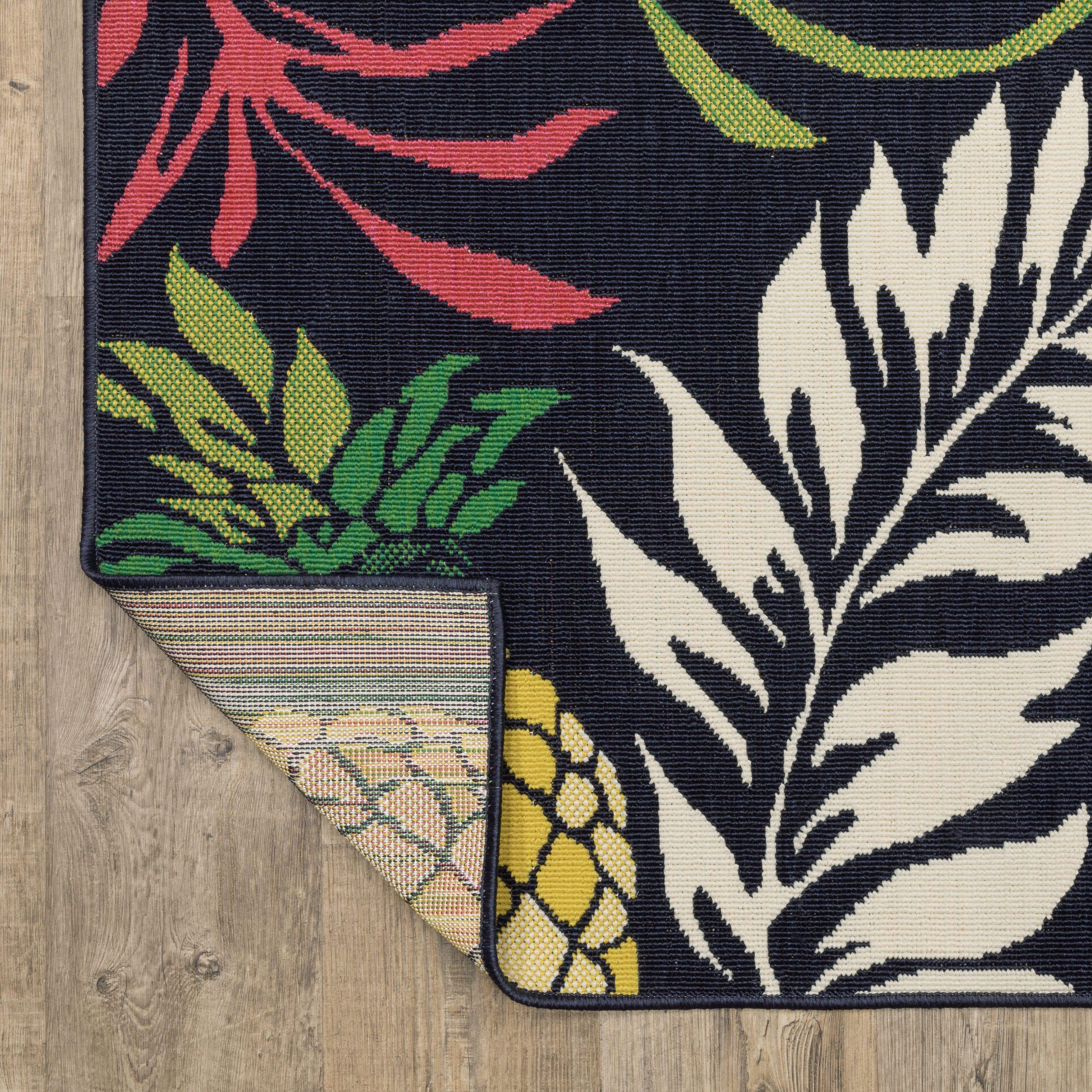 Oriental Weavers Havana HAV07 Navy/Multi Area Rug