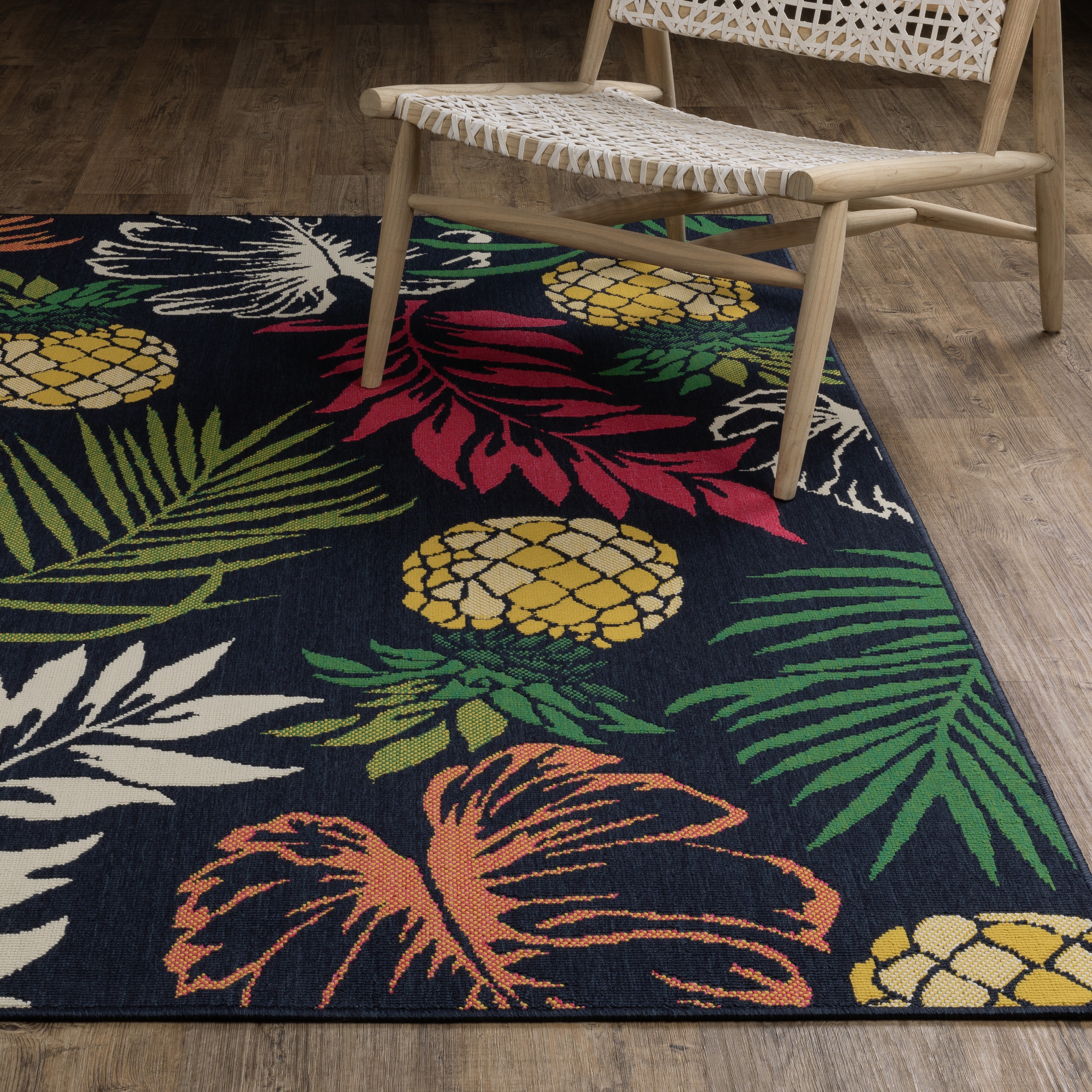 Oriental Weavers Havana HAV07 Navy/Multi Area Rug