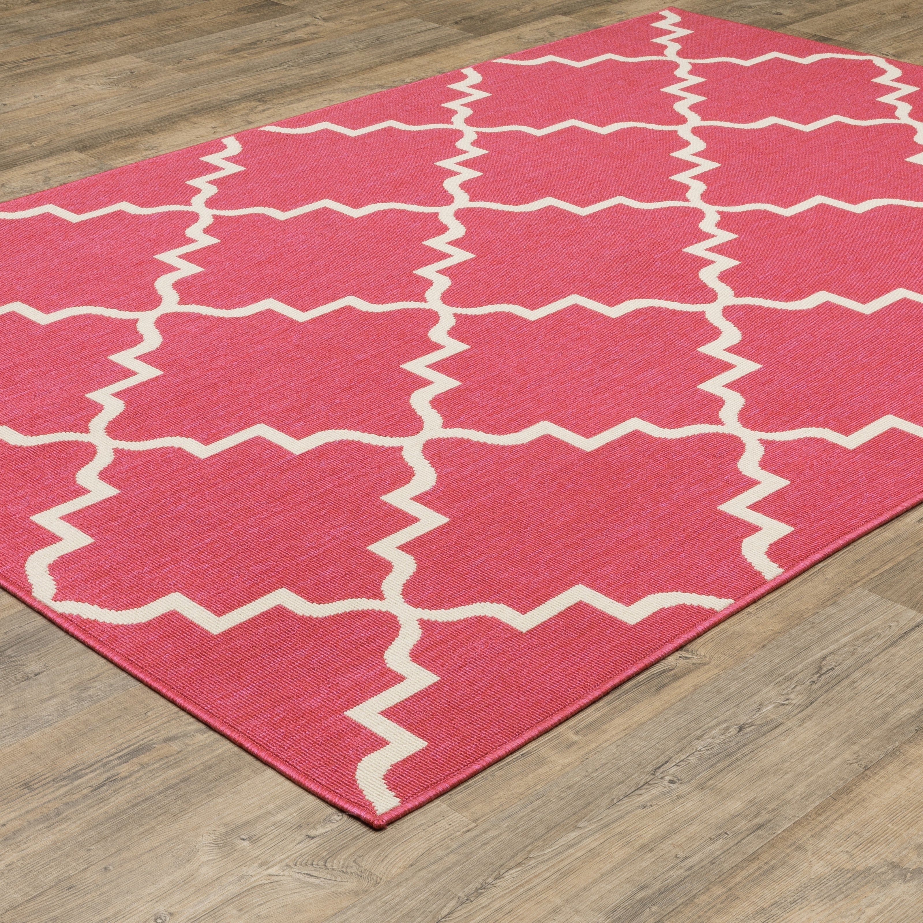 Oriental Weavers Havana HAV11 Pink/Ivory Area Rug