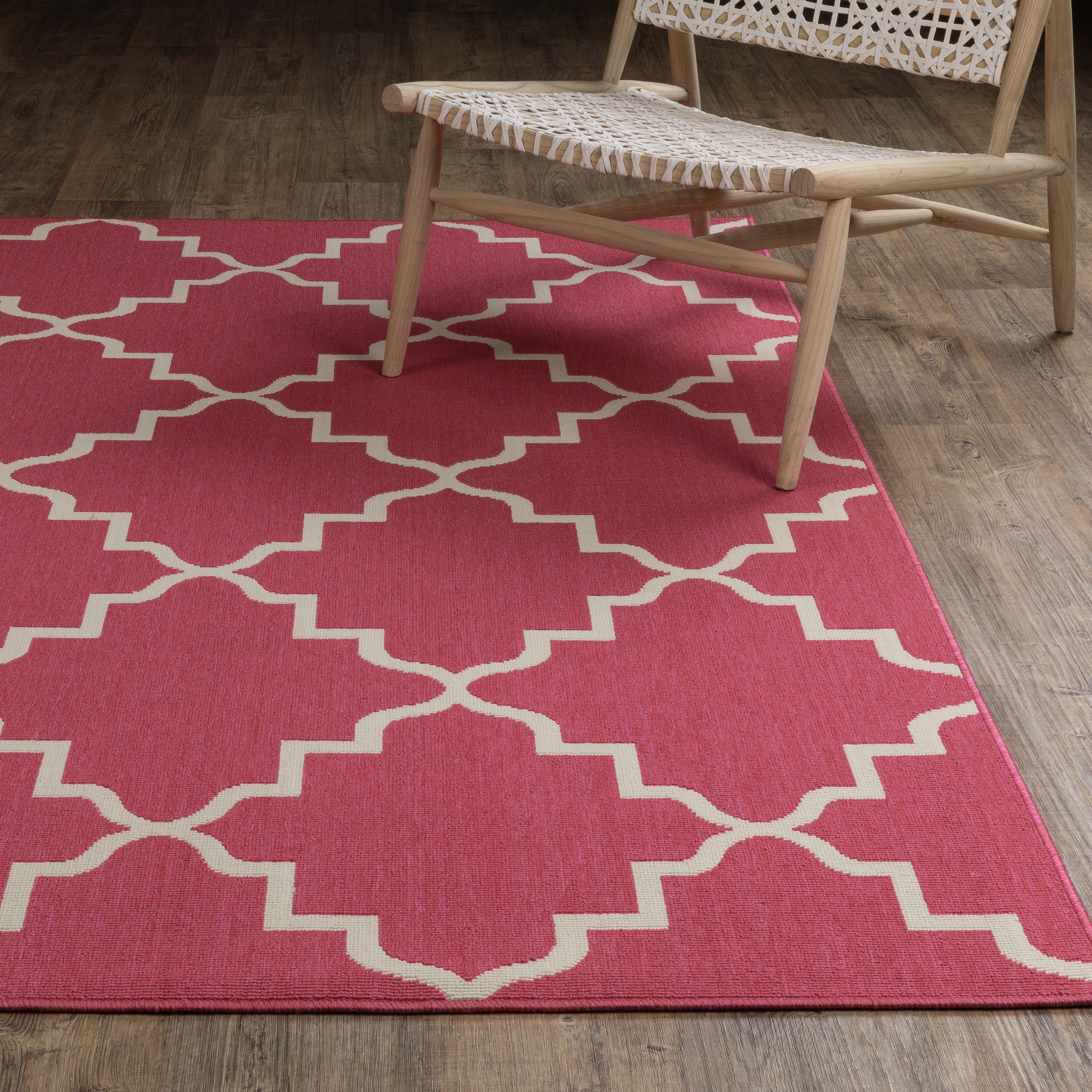 Oriental Weavers Havana HAV11 Pink/Ivory Area Rug