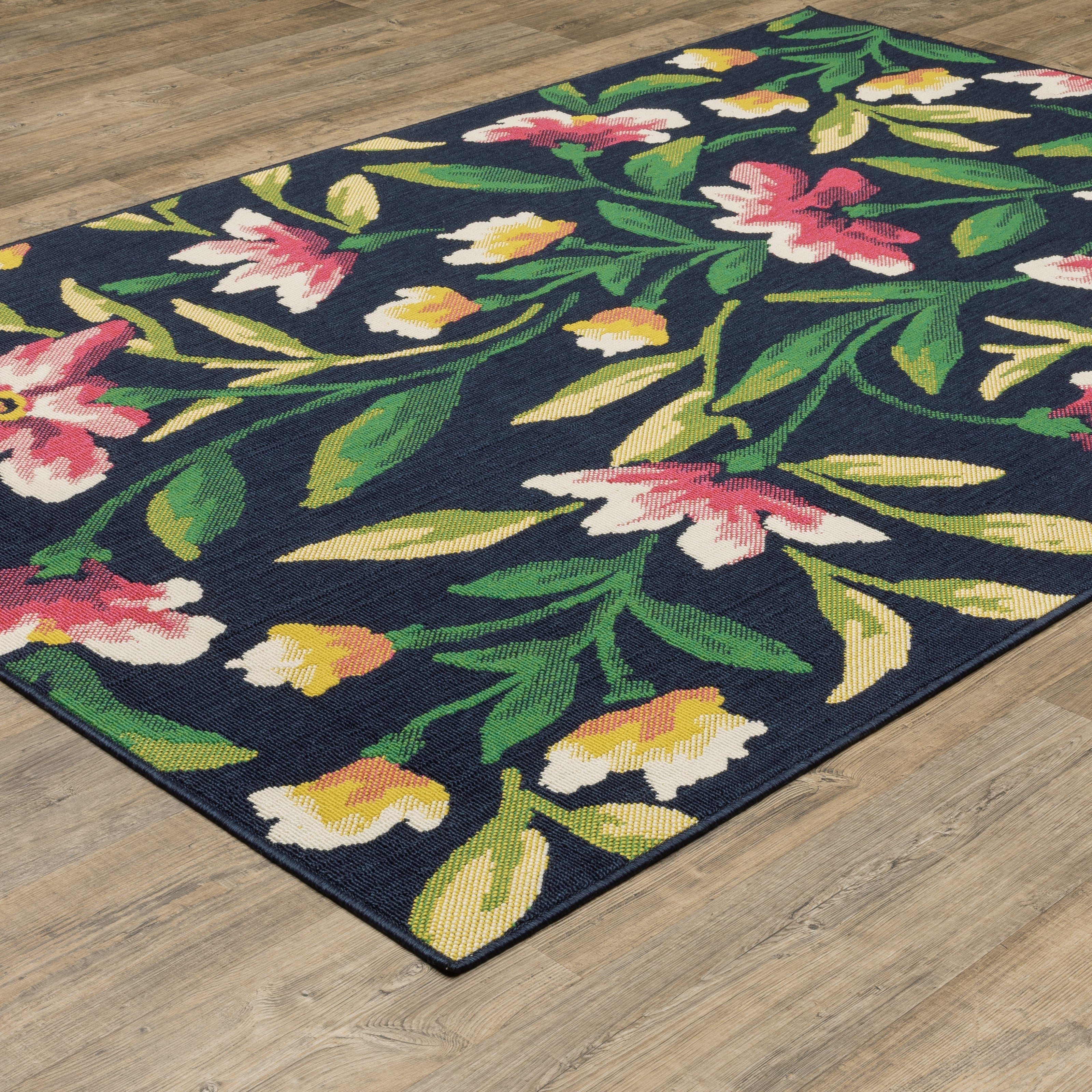 Oriental Weavers Havana HAV12 Navy/Multi Area Rug