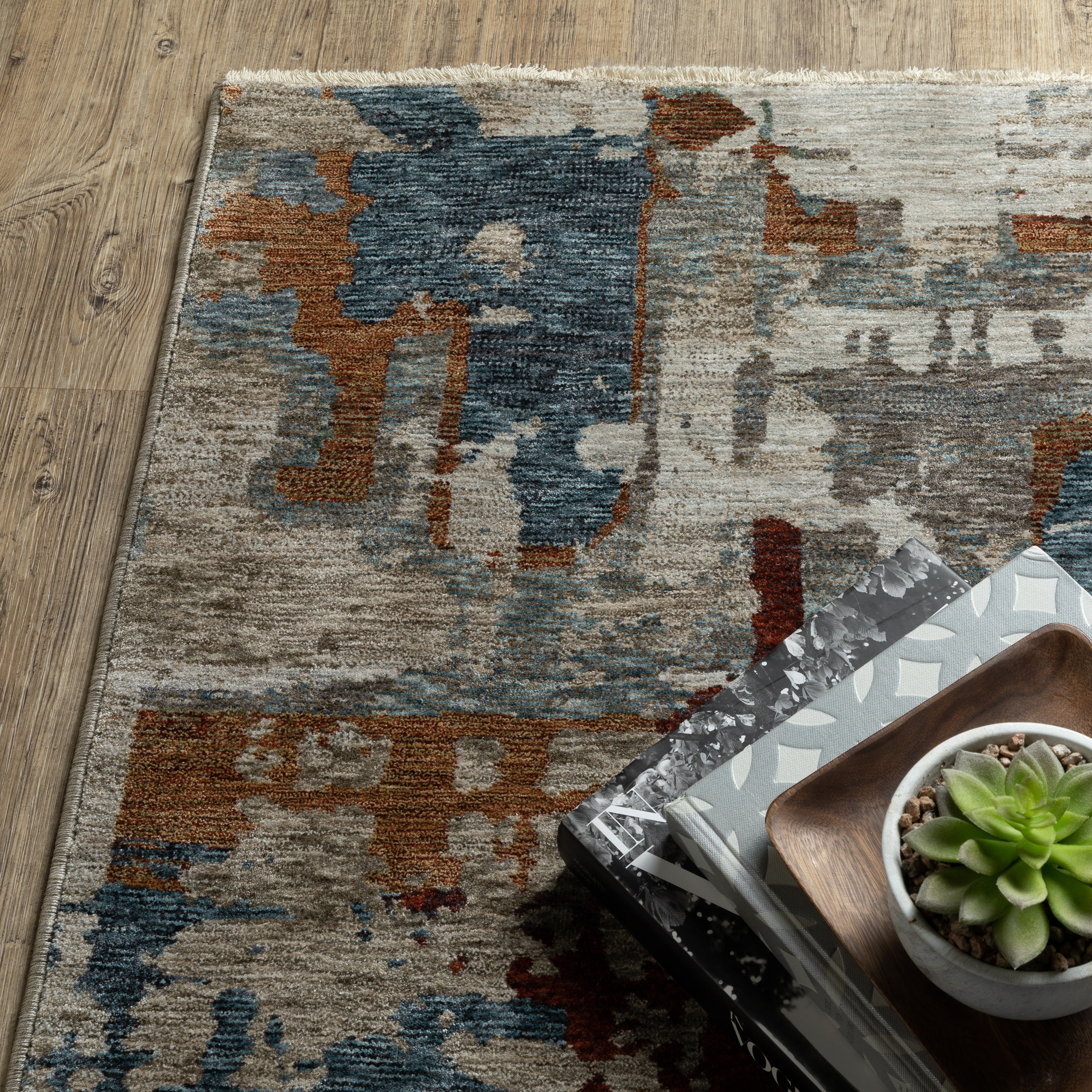 Oriental Weavers Hayden HAY02 Beige/Multi Area Rug
