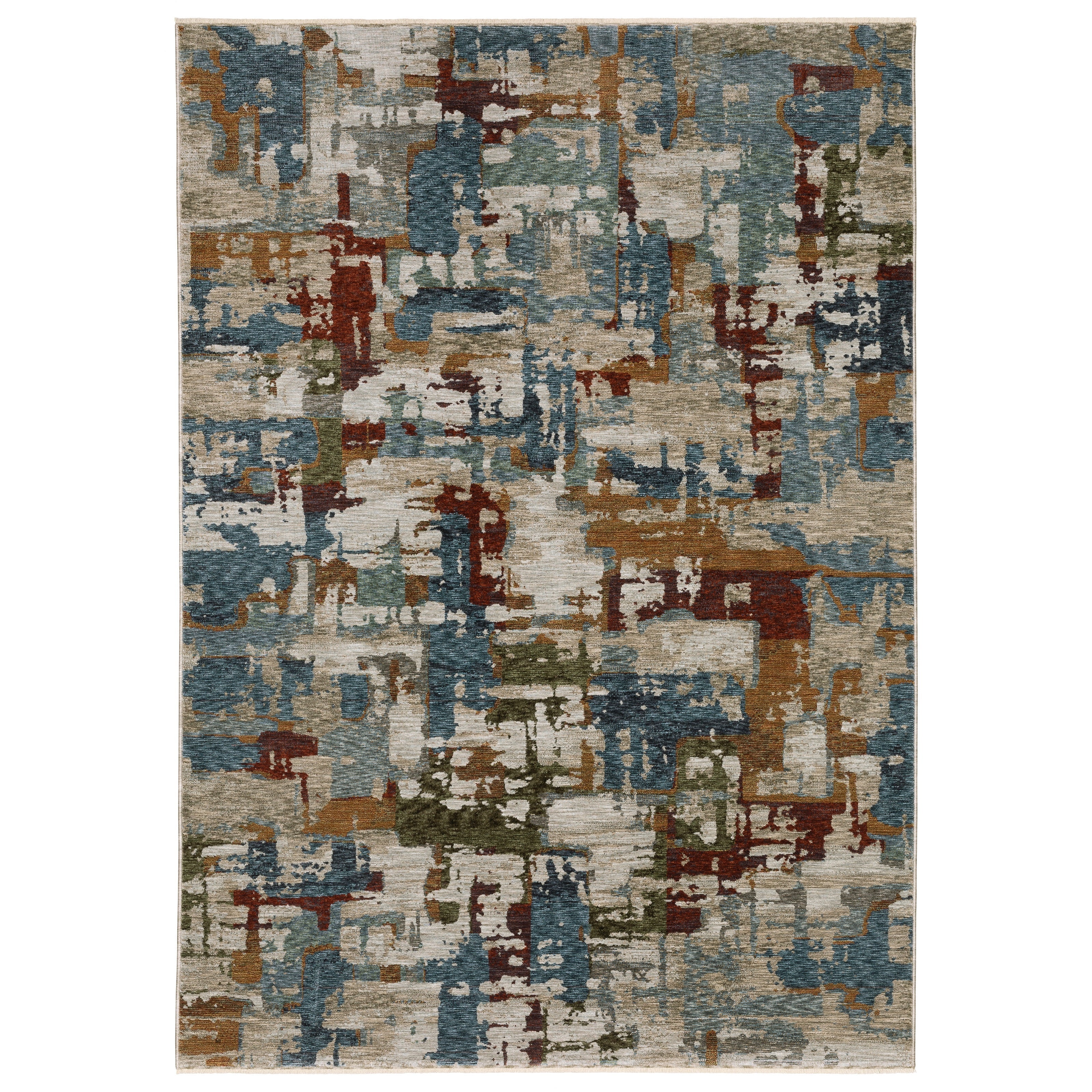Oriental Weavers Hayden HAY02 Beige/Multi Area Rug