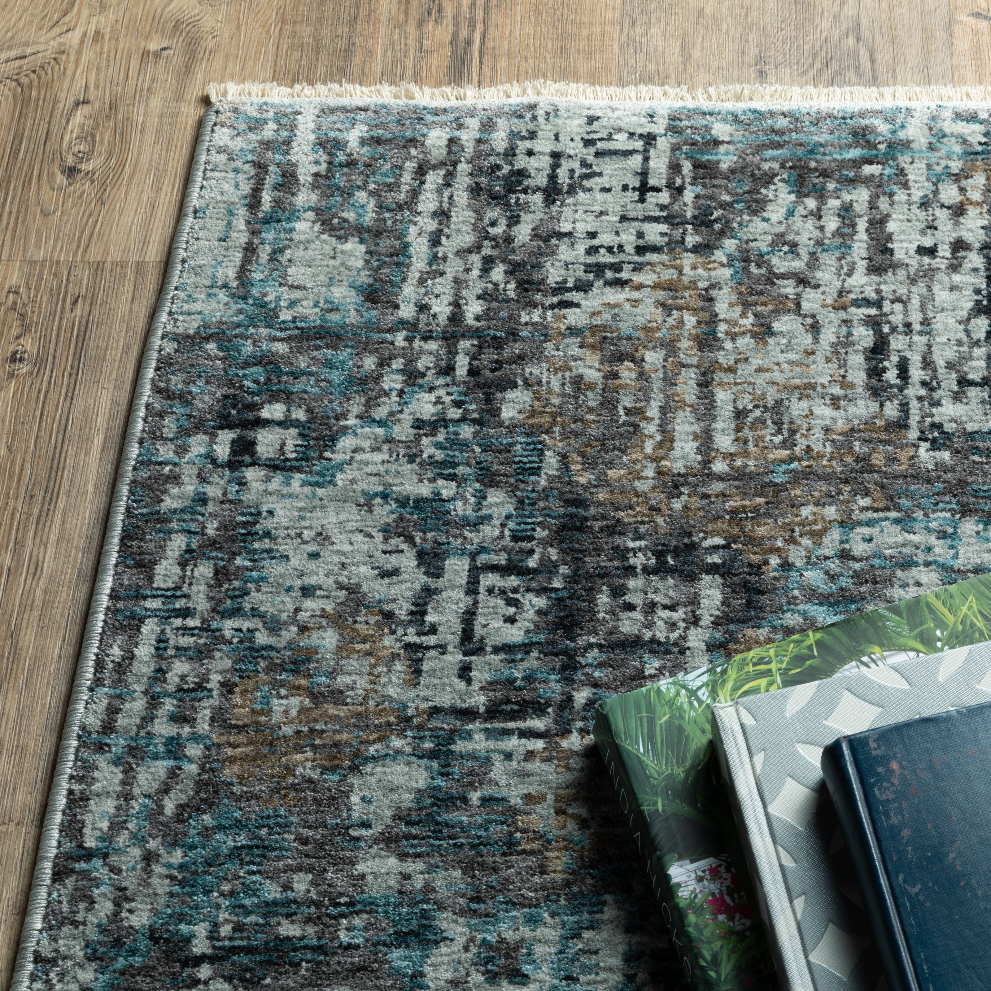 Oriental Weavers Hayden HAY03 Blue/Beige Area Rug