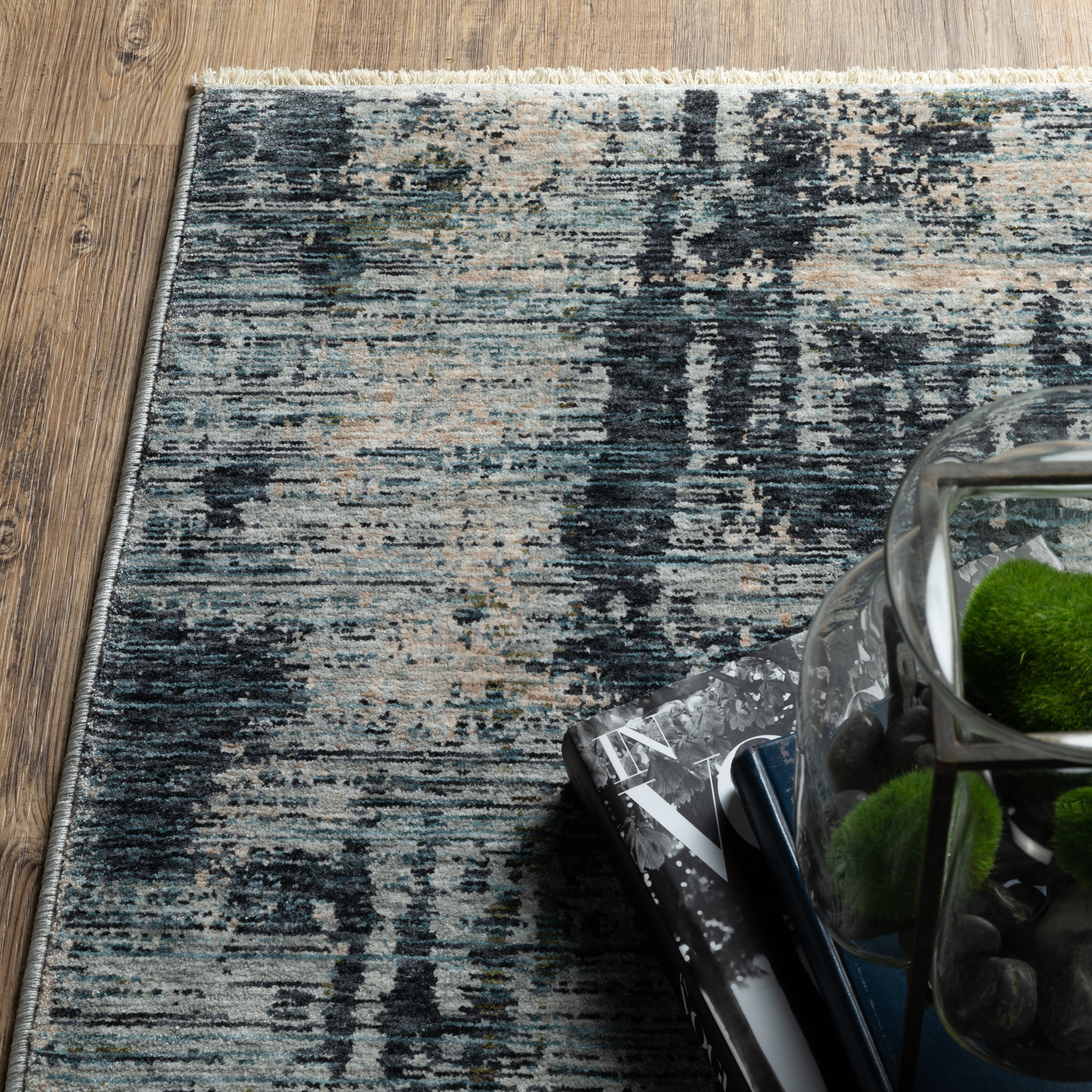 Oriental Weavers Hayden HAY04 Beige/Blue Area Rug