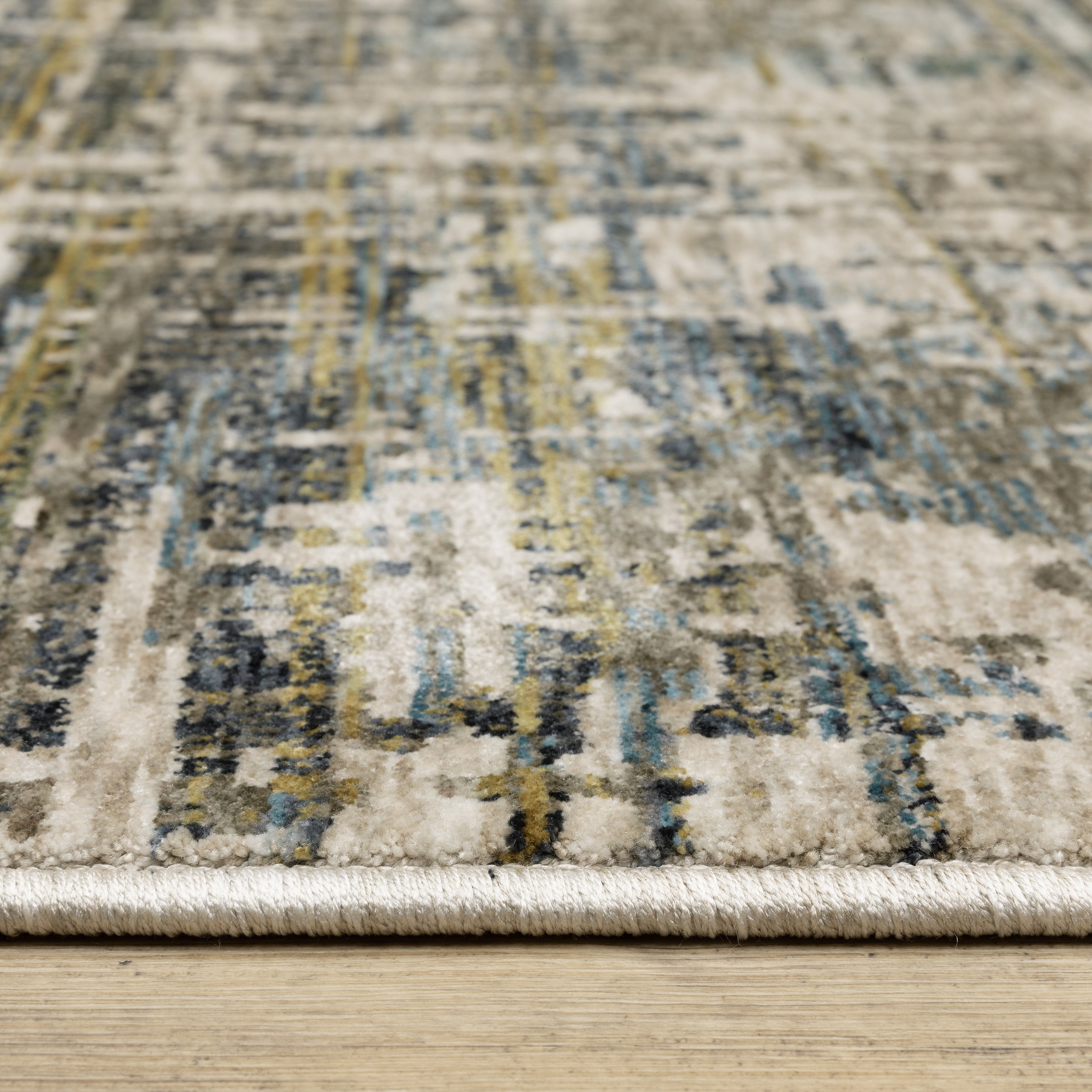 Oriental Weavers Hayden HAY05 Blue/Gold Area Rug