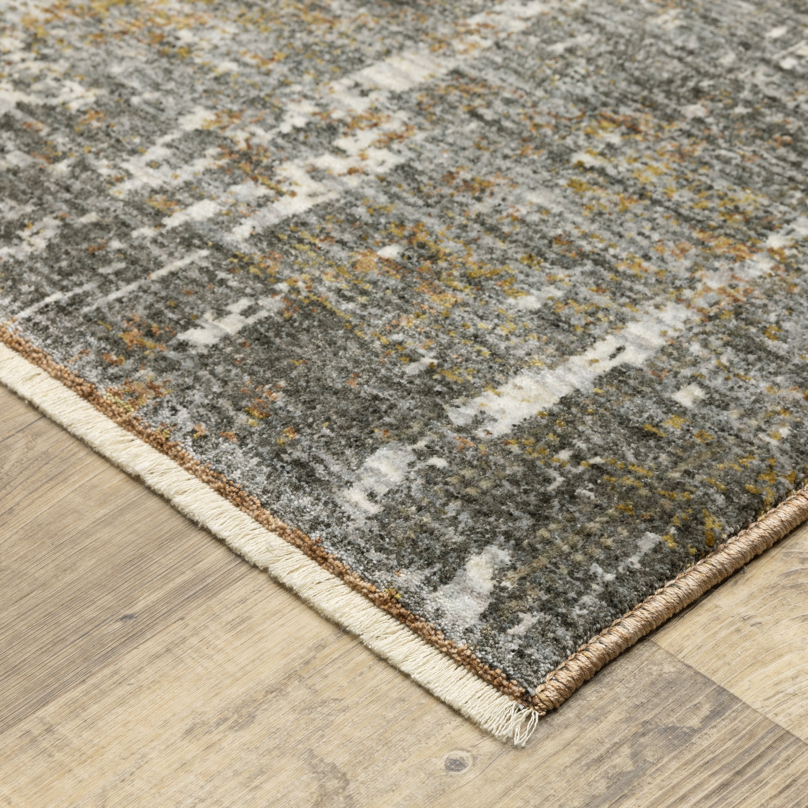 Oriental Weavers Hayden HAY06 Grey/Rust Area Rug