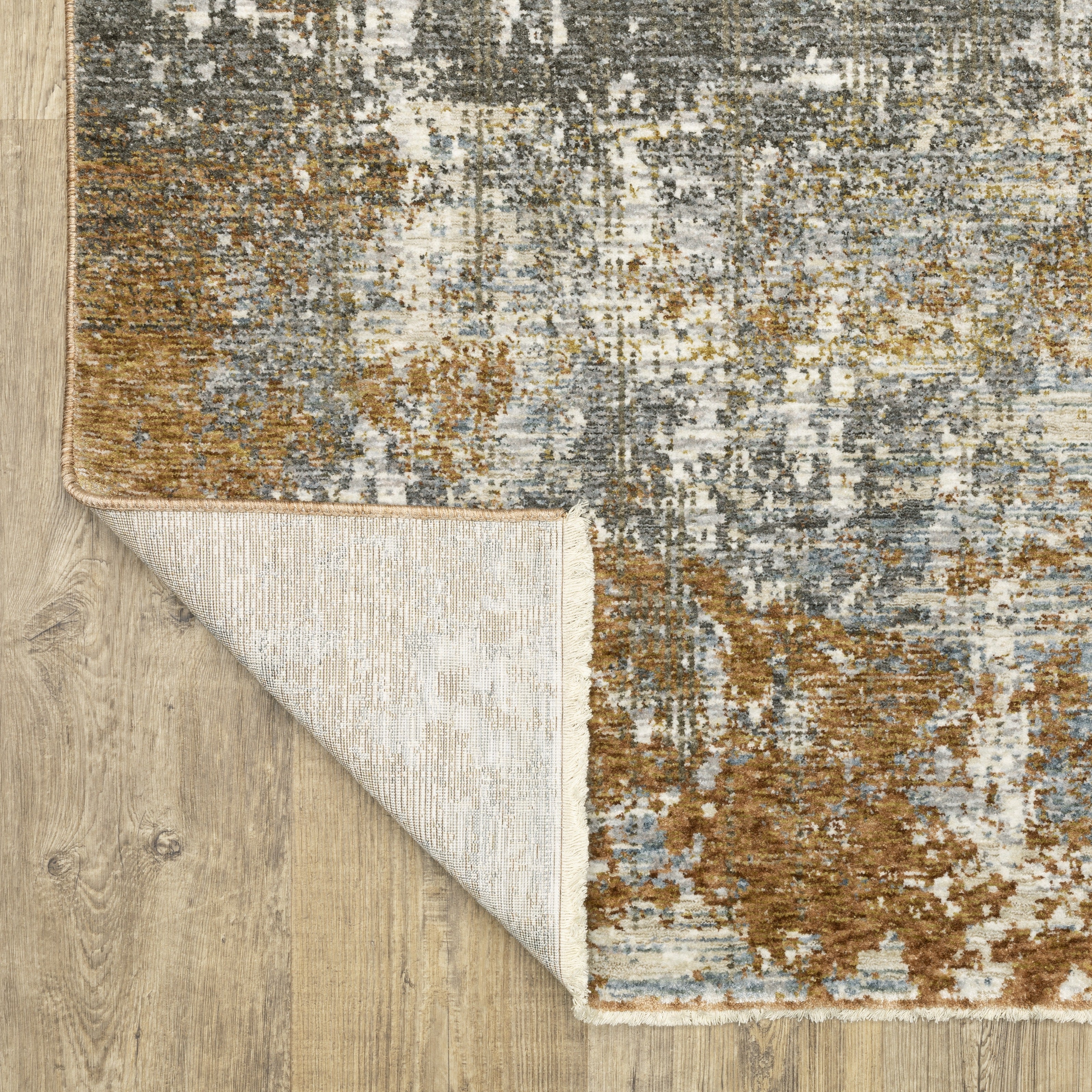 Oriental Weavers Hayden HAY06 Grey/Rust Area Rug