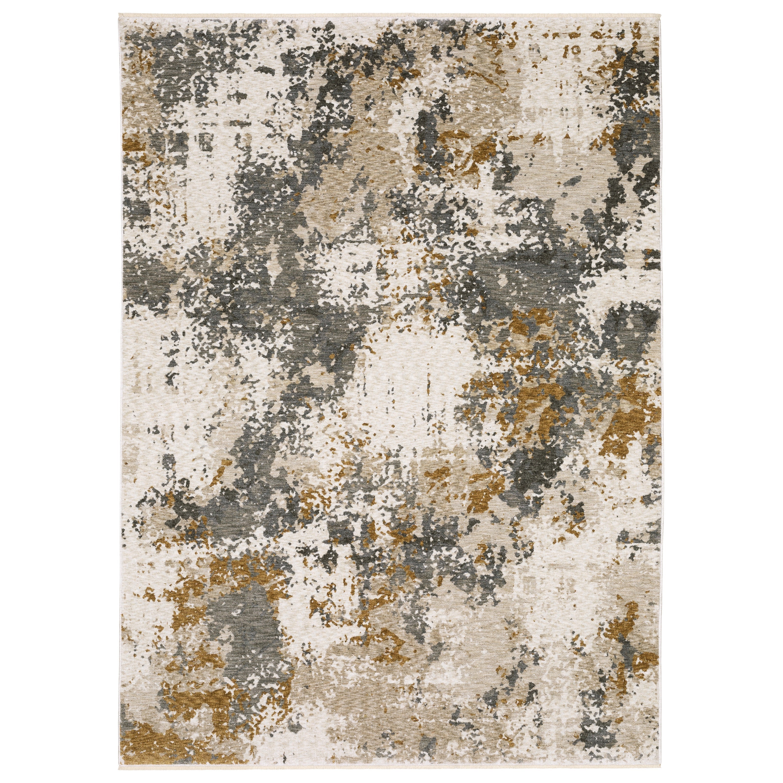 Oriental Weavers Hayden HAY10 Beige/Rust Area Rug